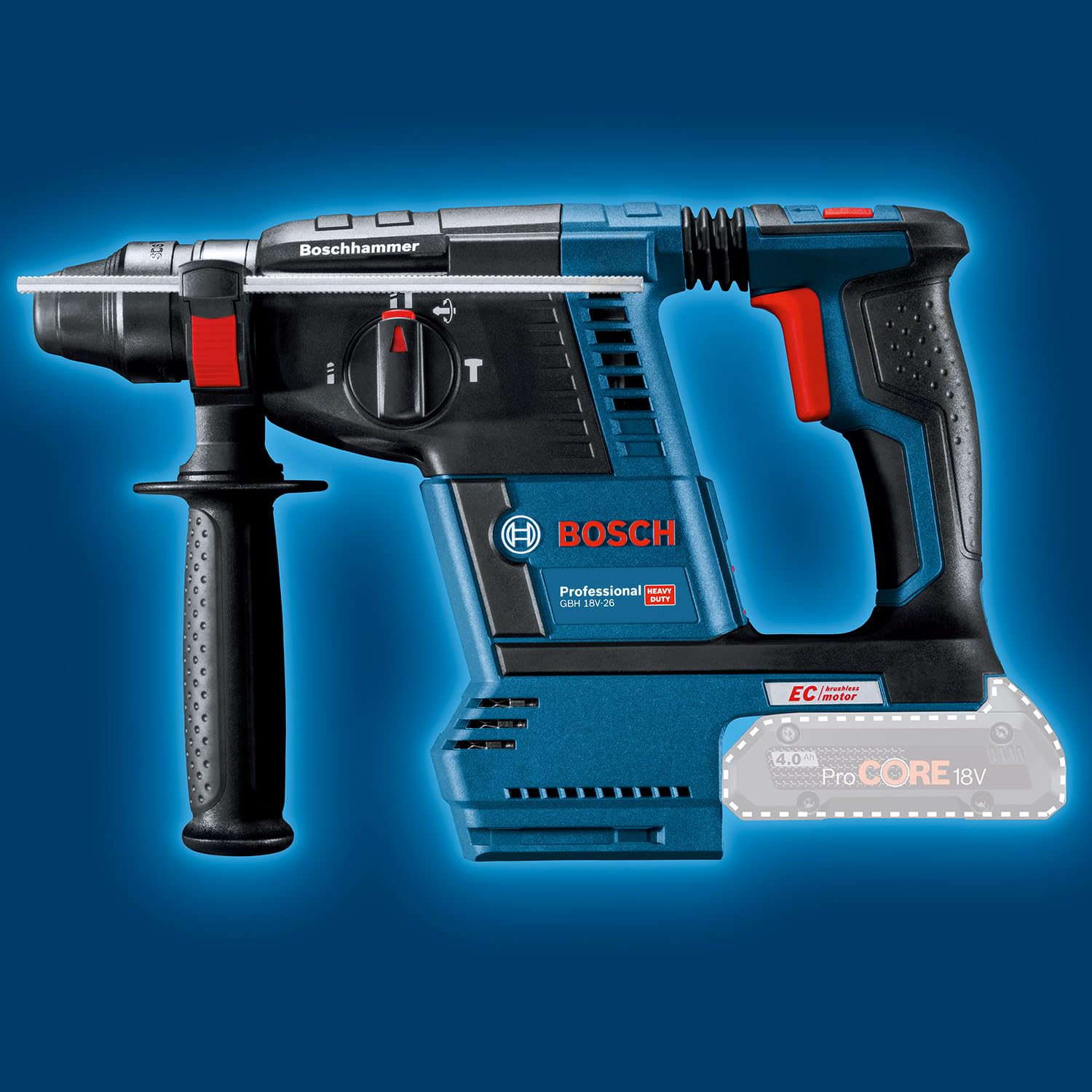 bosch-professional-gbh-18v-26-f-akku-bohrhammer-sds-plus-2-6-j-wechselfutter-l-b image 2