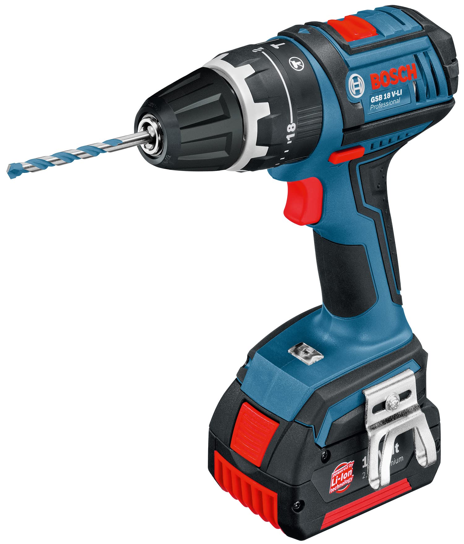 bosch-professional-dynamics-series-18v-4ah-kombo-set-akku-bohrmaschine-gsb-18v-l image 2