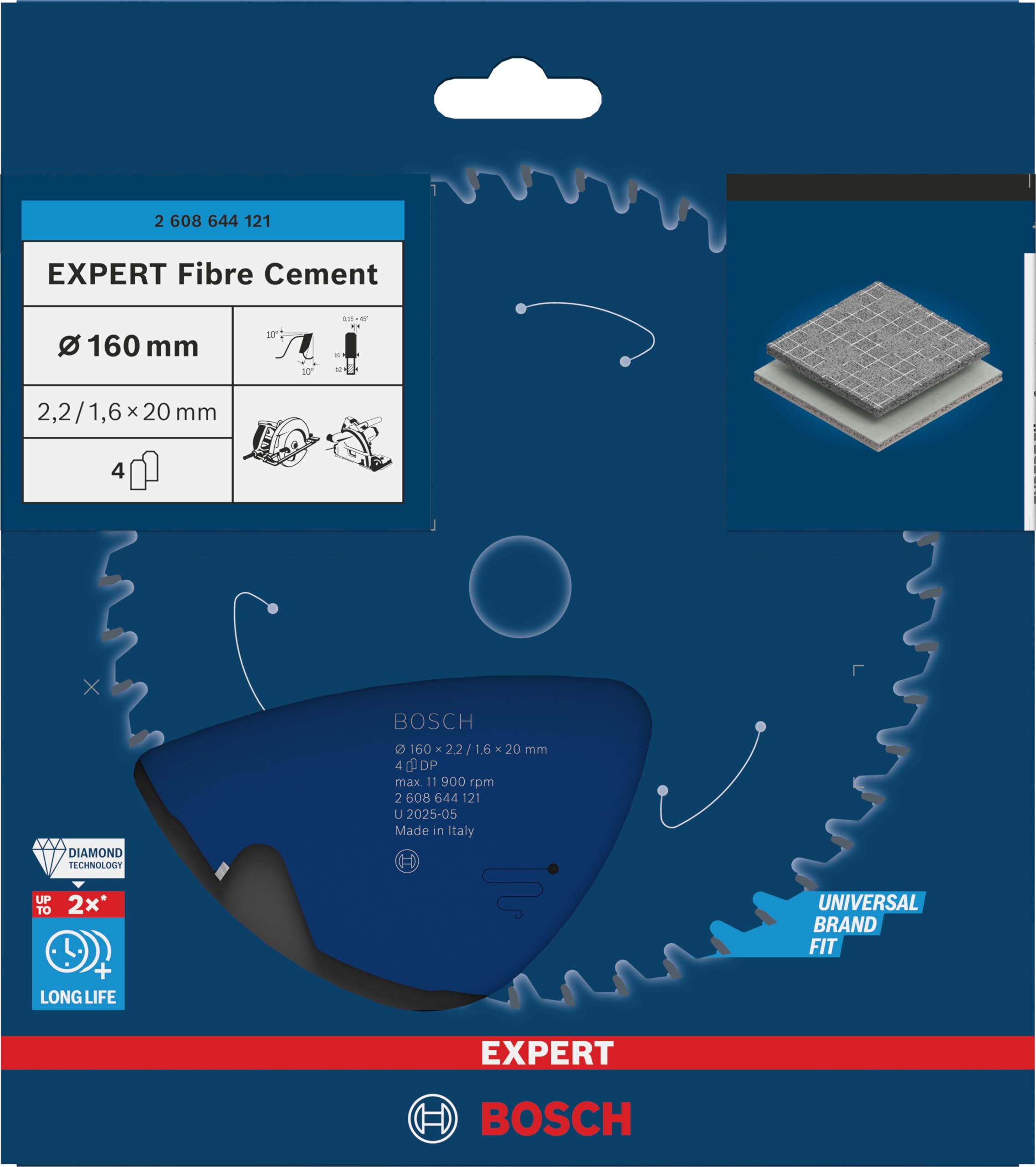 bosch-expert-fibre-cement-kreiss-geblatt-160-x-20-mm-z4-pcd-diamantz-hne-f-r-han image 2