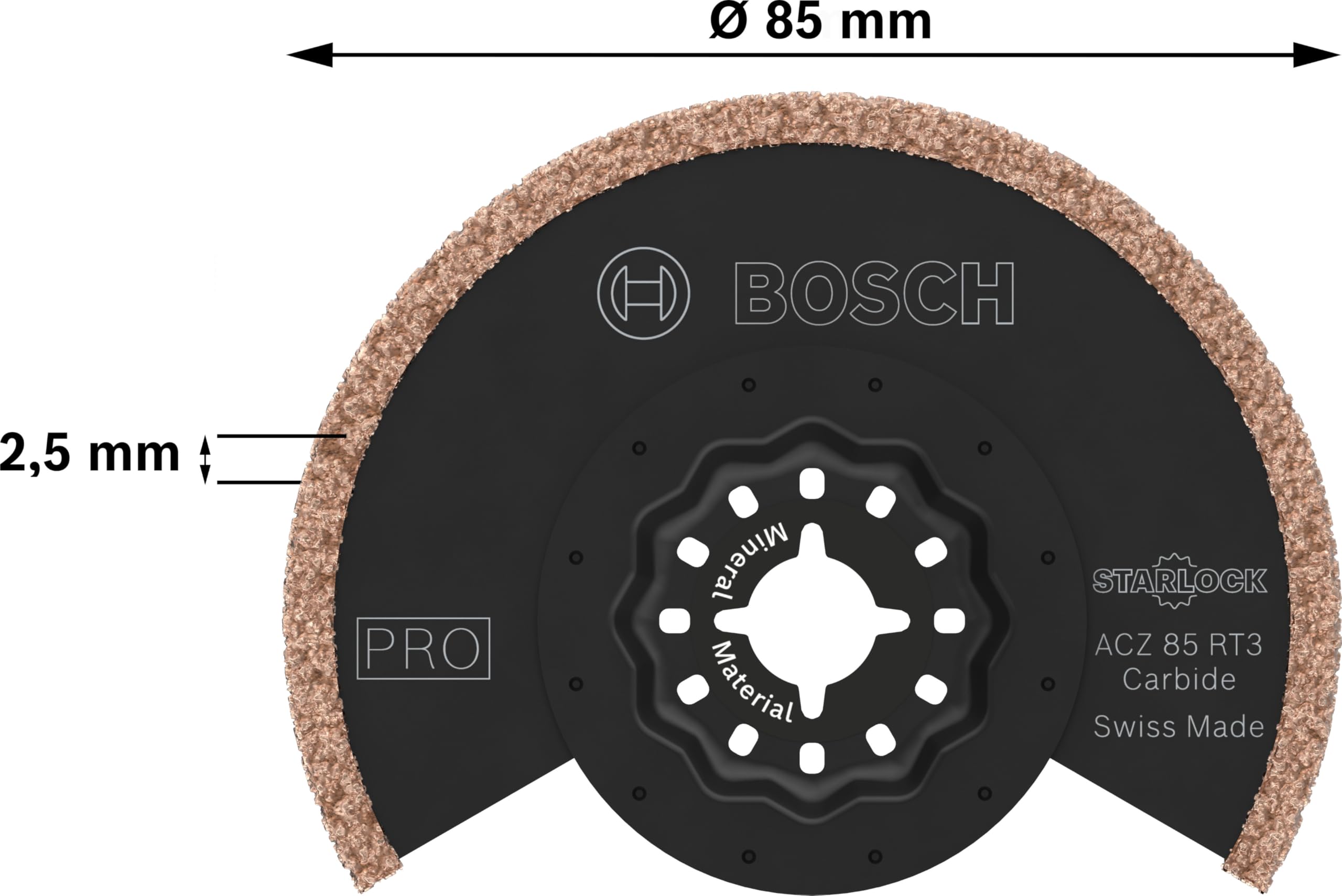 bosch-pro-multi-material-acz-85-rt3-multifunktionswerkzeug-blatt-85-mm-segmentbl image 3