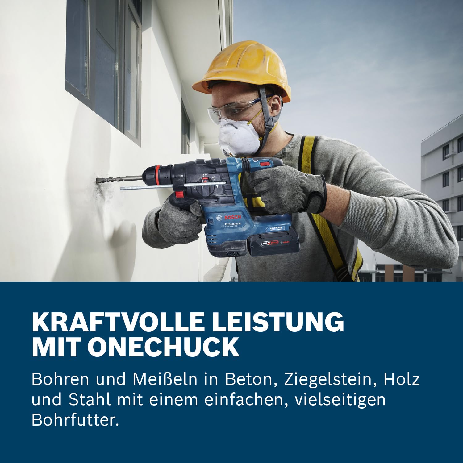 bosch-professional-18v-system-akku-bohrhammer-gbh-18v-22-x-18v-sds-plus-bohrhamm image 2