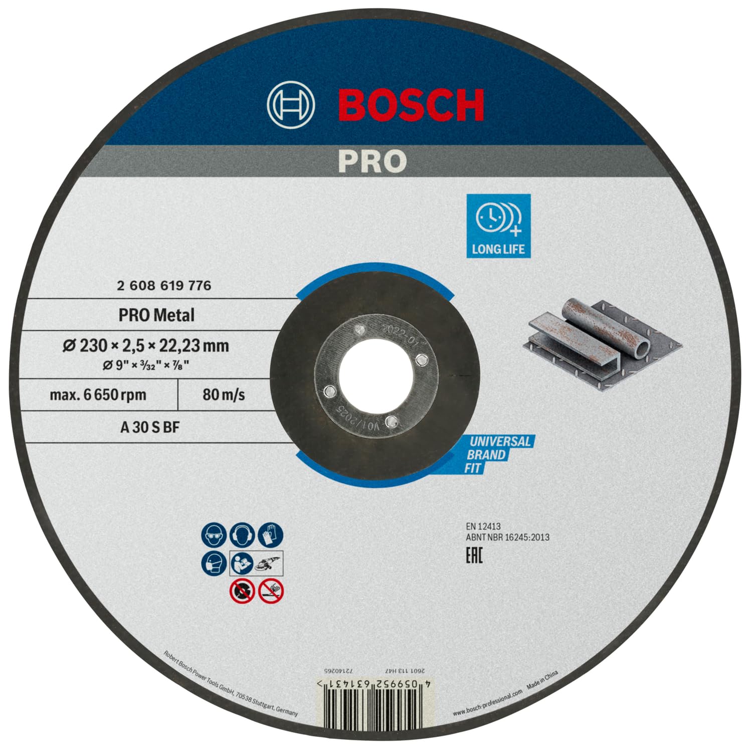 bosch-pro-metal-longlife-trennscheibe-125-2-5-22-23-mm-f-r-winkelschleifer-metal image 4