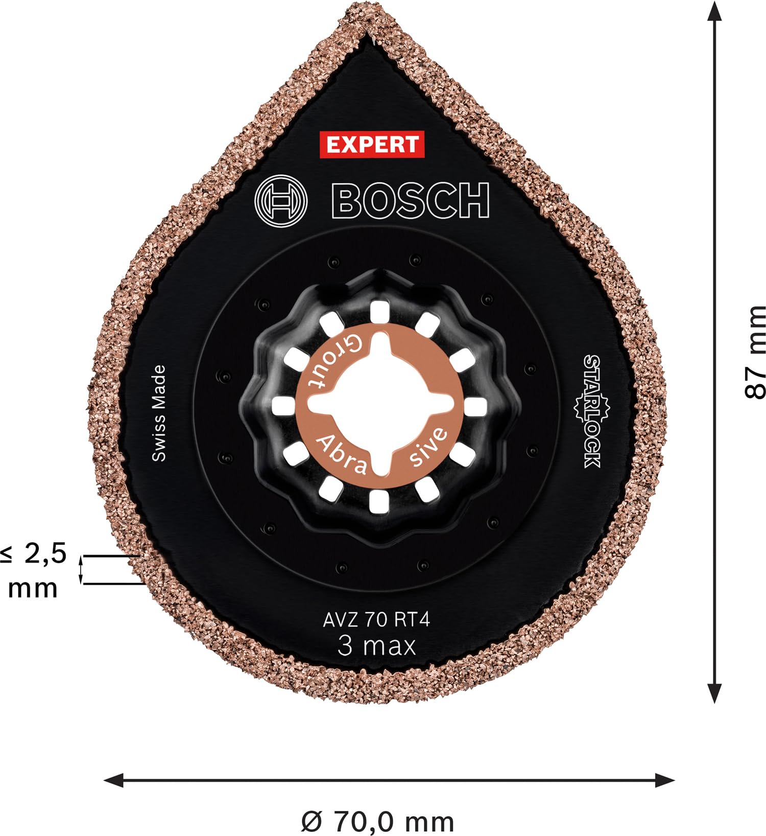 bosch-professional-expert-3-max-avz-70-rt4-schleifplatte-70-mm-starlock-multifun image 3