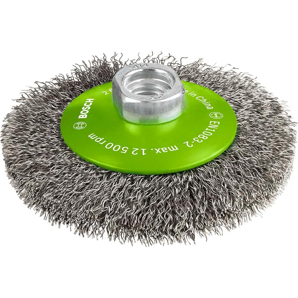 bosch-pro-stainless-steel-longlife-kegelb-rste-gewellter-draht-100-mm-m14-gewind image 1