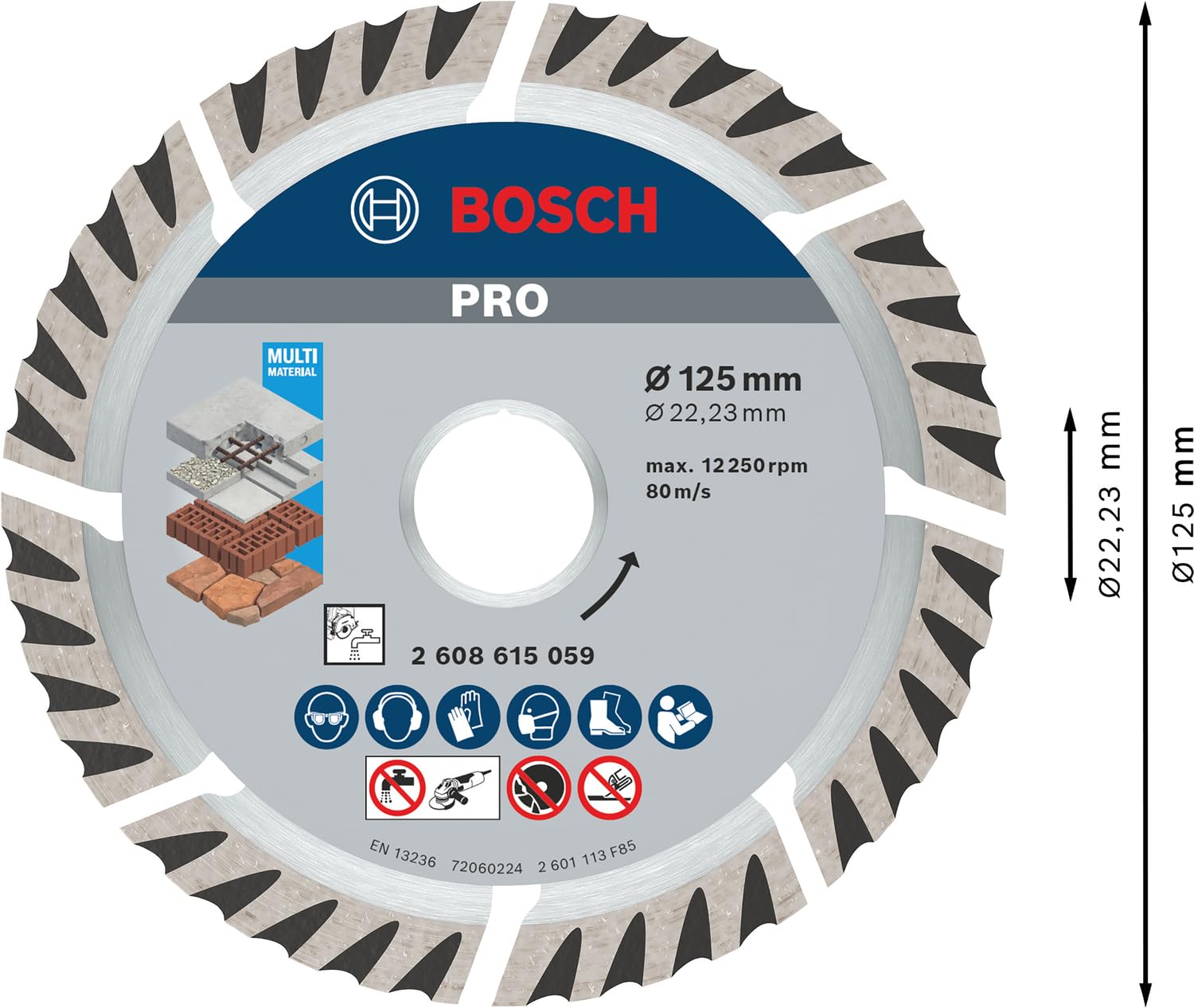 bosch-pro-multi-material-diamanttrennscheibe-125-mm-f-r-beton-und-stahlbeton-125 image 3