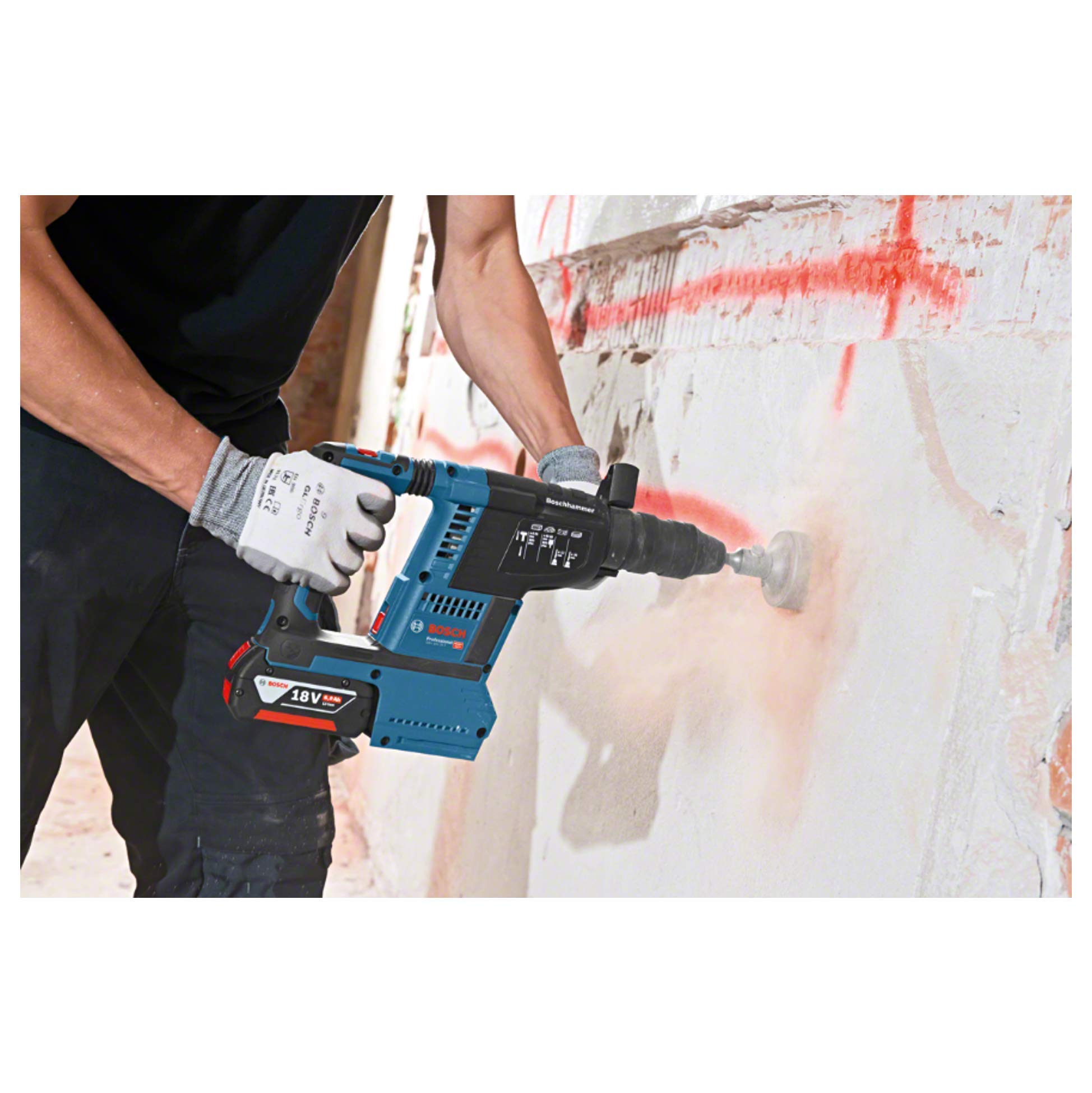 bosch-professional-18v-system-akku-bohrhammer-gbh-18v-26-sds-plus-2-6-j-schlagen image 2