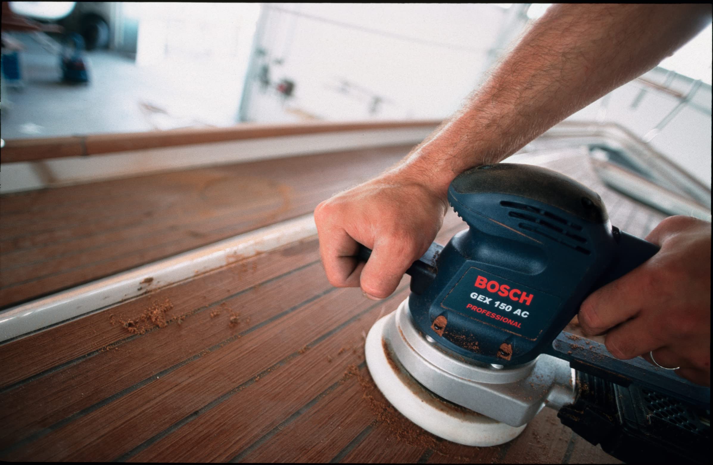 bosch-professional-2608601116-schleifteller-150-mm-hart-klett-f-r-exzenterschlei image 6