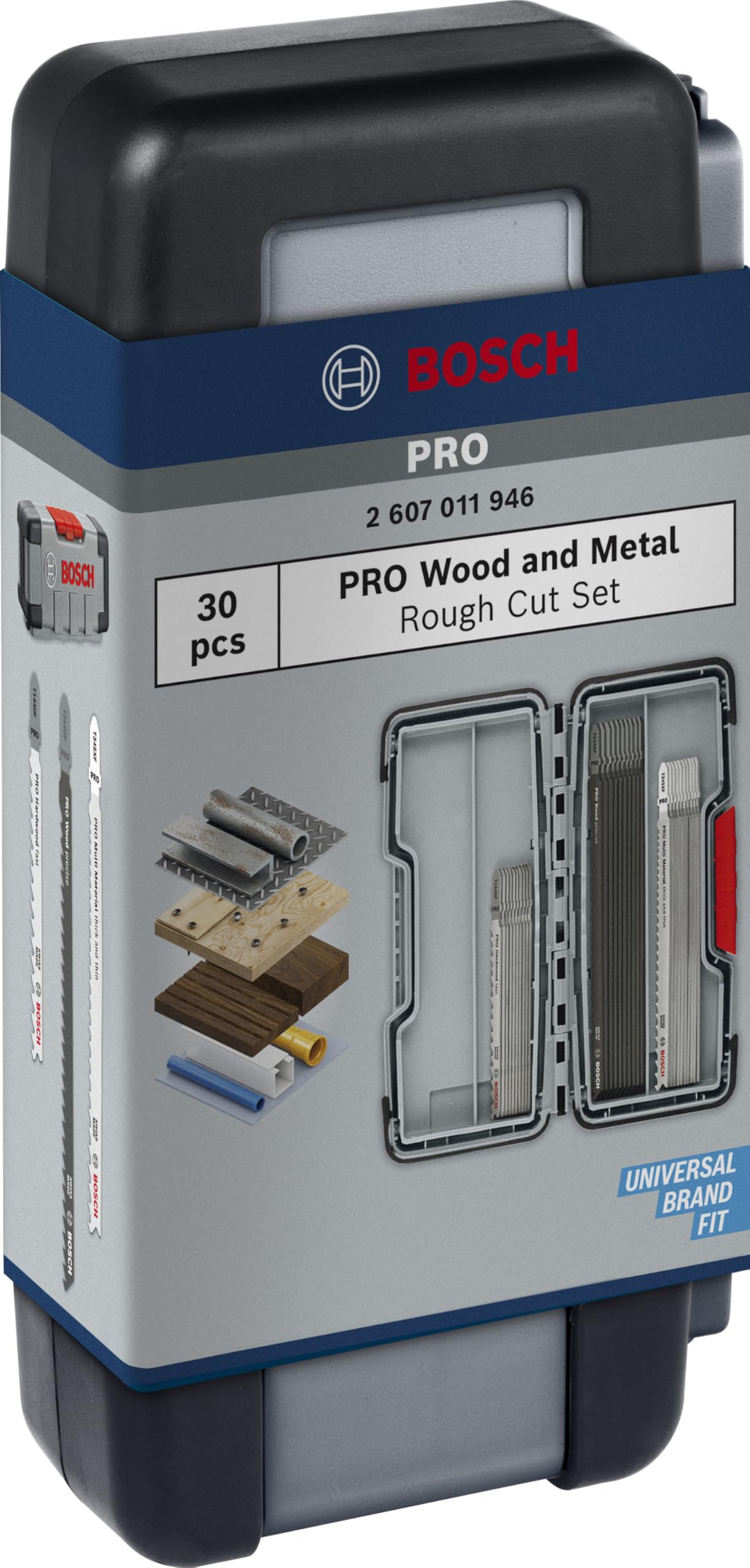 bosch-30x-pro-wood-and-metal-rough-cut-stichs-geblatt-set-30-tlg-100-mm-f-r-stah image 2