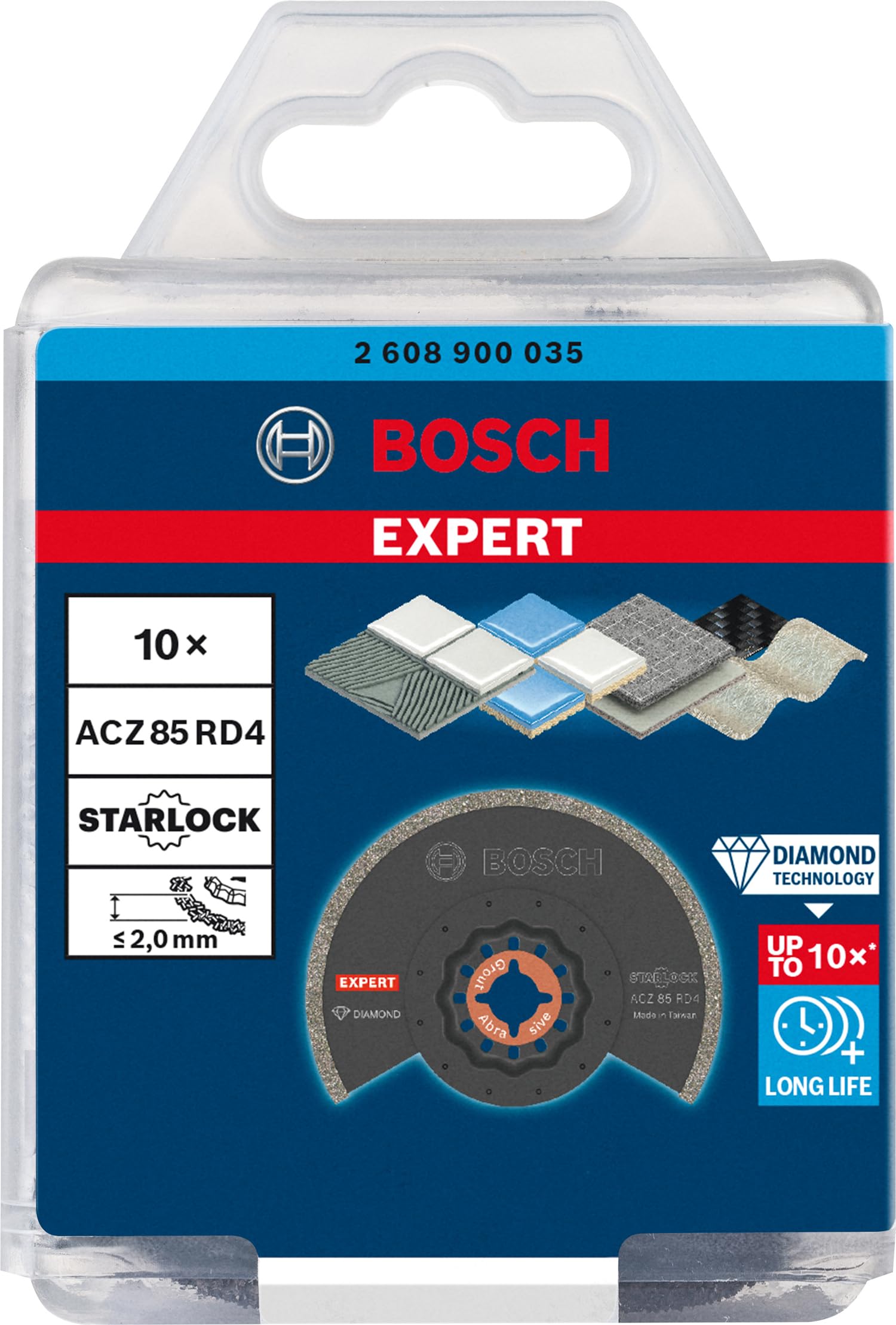 bosch-accessories-expert-acz-85-rd4-segments-geblatt-10er-set-diamant-segments-g image 2