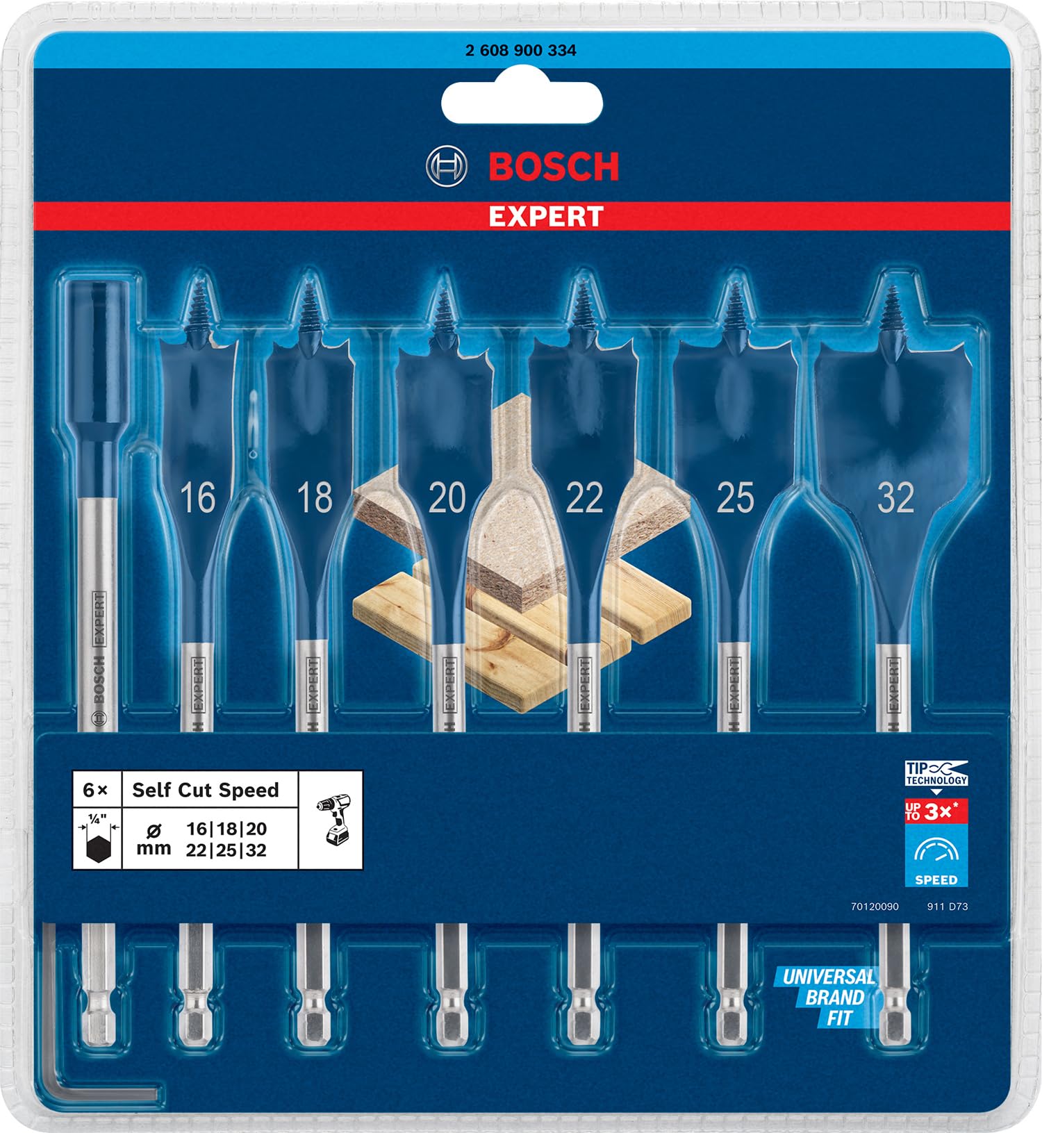 bosch-expert-self-cut-speed-flachfr-sbohrer-set-7-tlg-16-32-mm-holzfaserbohrer-m image 2