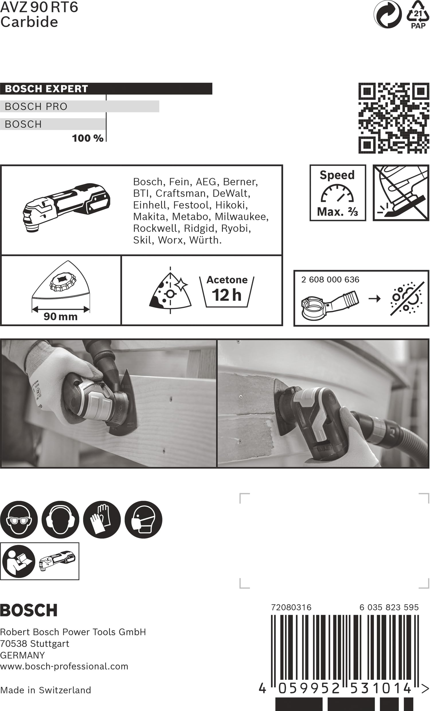 bosch-professional-expert-avz-90-rt6-schleifplatte-carbide-technology-90-mm-k-rn image 4