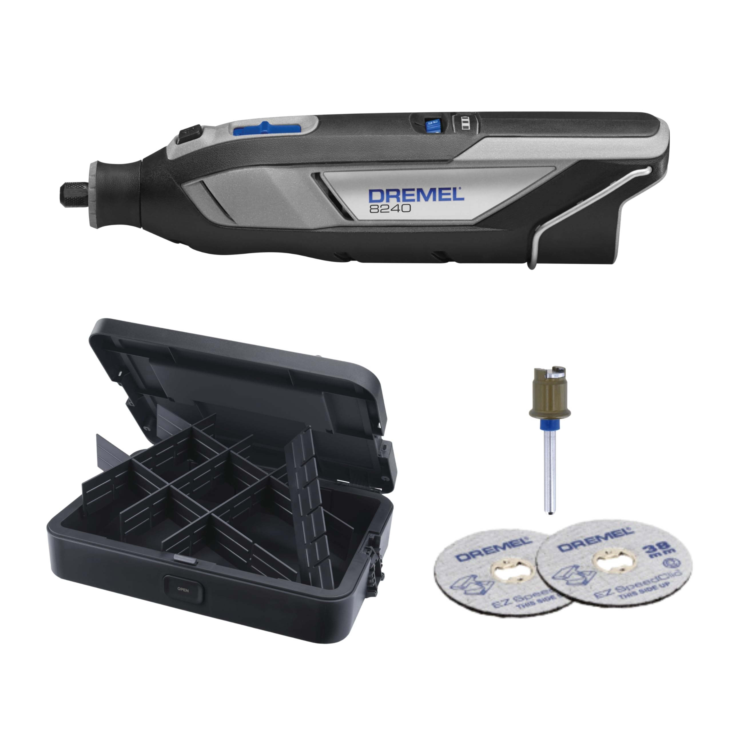 dremel-8240-12v-multifunktionswerkzeug-ohne-akku-mit-dremel-box-aufbewahrungstas image 1