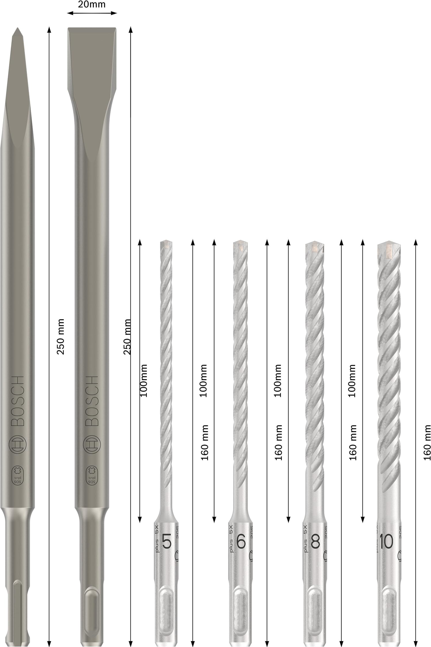 bosch-accessories-6-teiliges-sds-plus-5-hammerbohrer-mei-el-set-f-r-beton-mauerw image 3