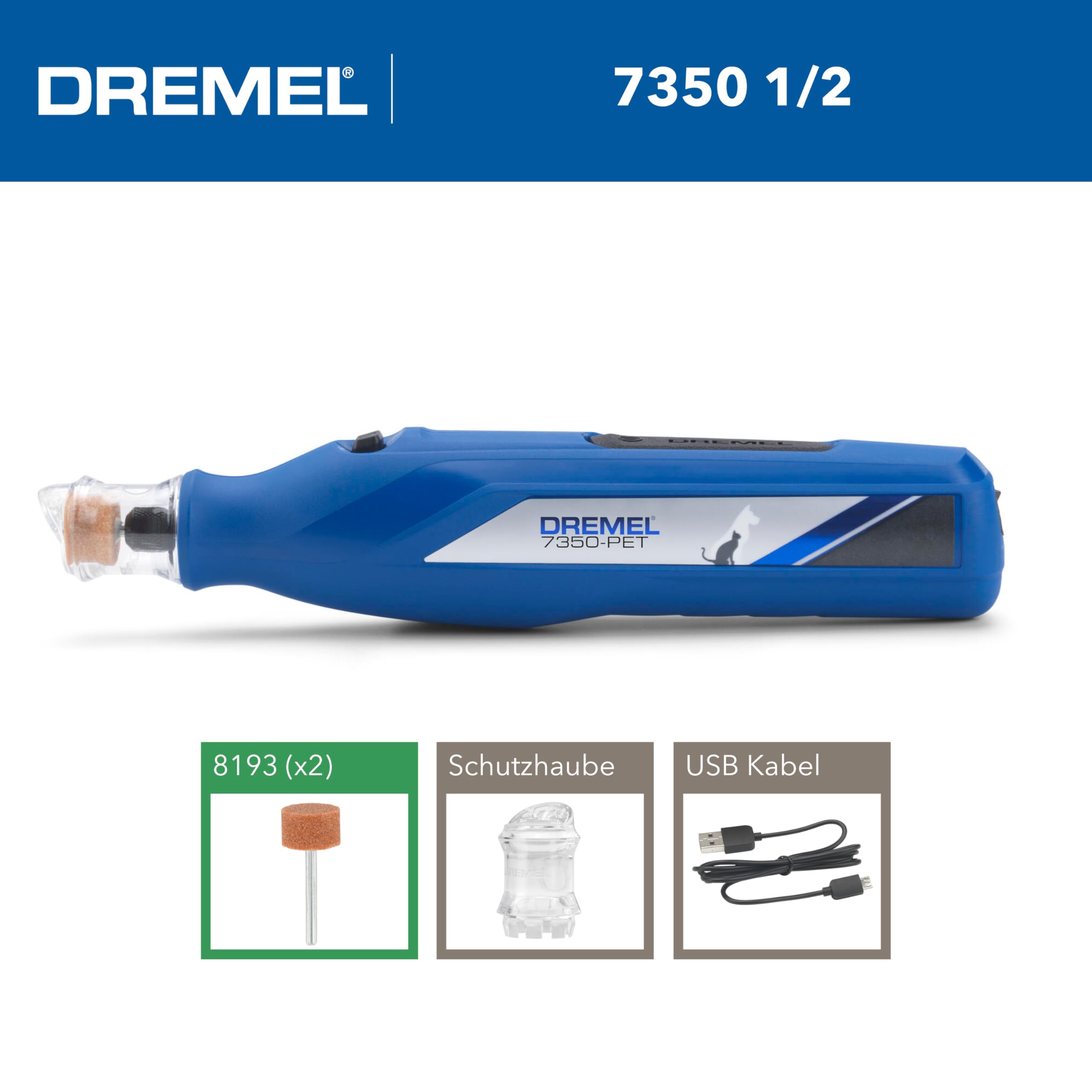 dremel-7350-pet-krallenpflege-set-3-6-v-akku-rotationswerkzeug-mit-12-000-u-min- image 4