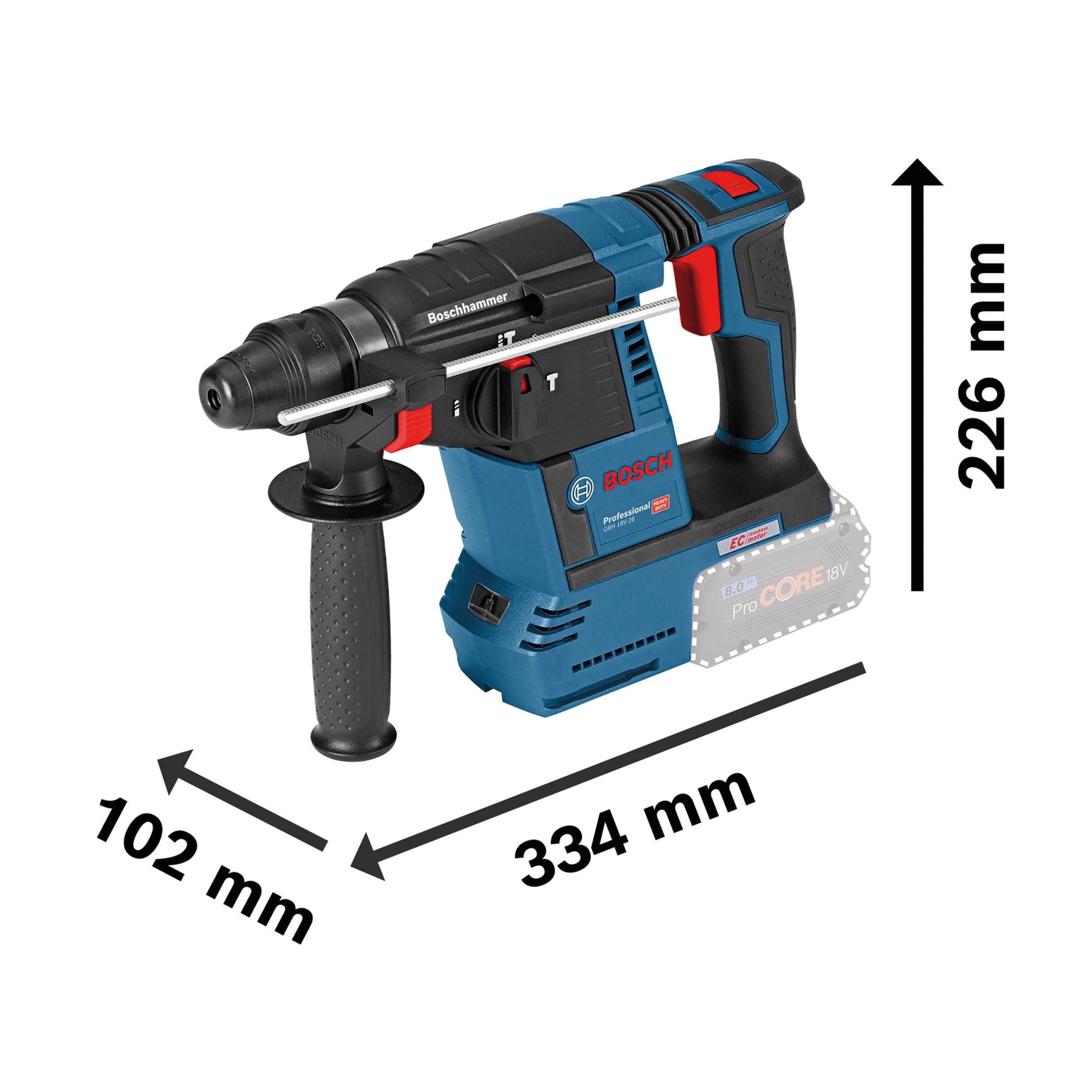 bosch-pro-18v-system-combo-kit-gsr-18v-65-akkuschrauber-gdx-18v-285-schlagschrau image 3