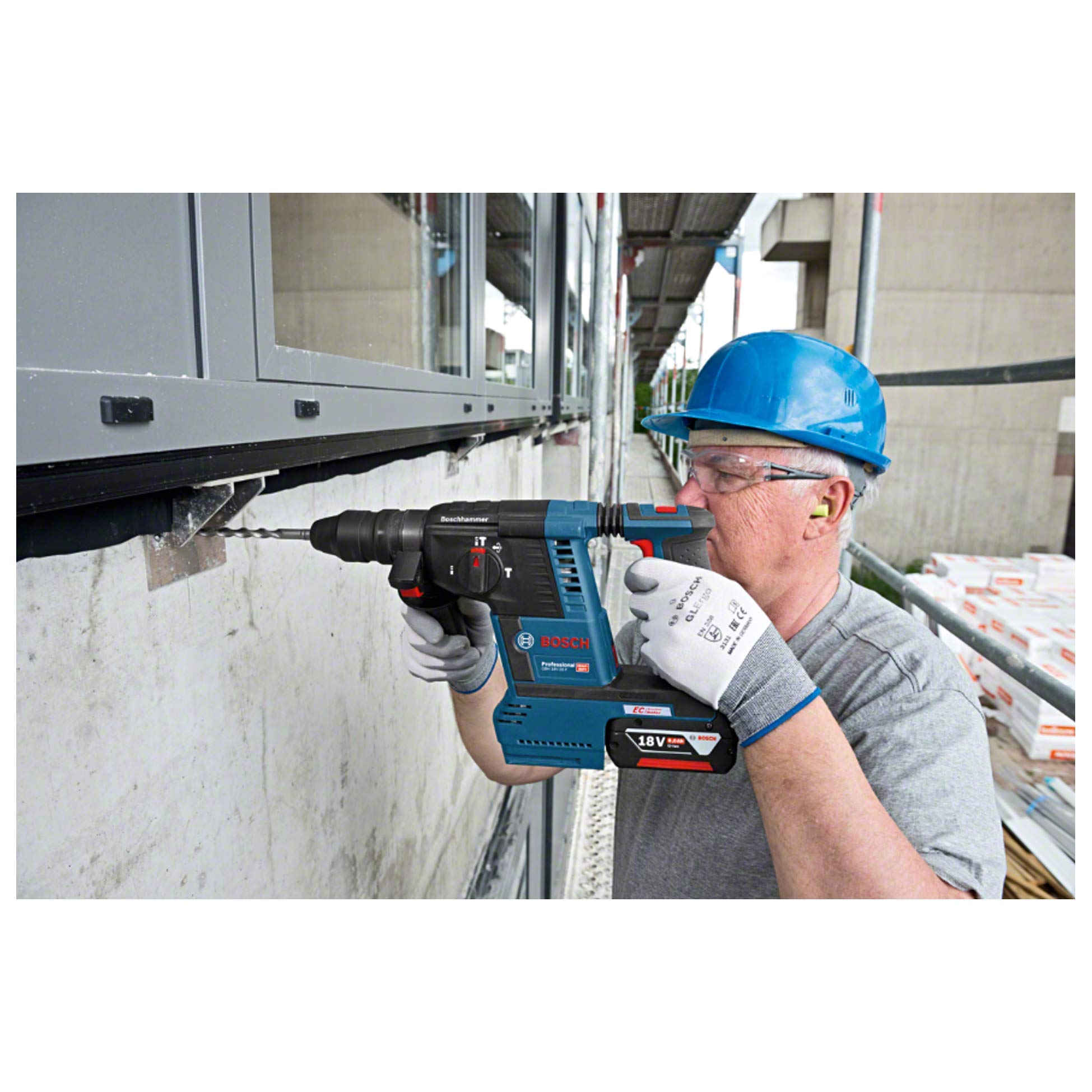 bosch-professional-gbh-18v-26-f-akku-bohrhammer-18v-system-sds-plus-mit-schnellw image 5