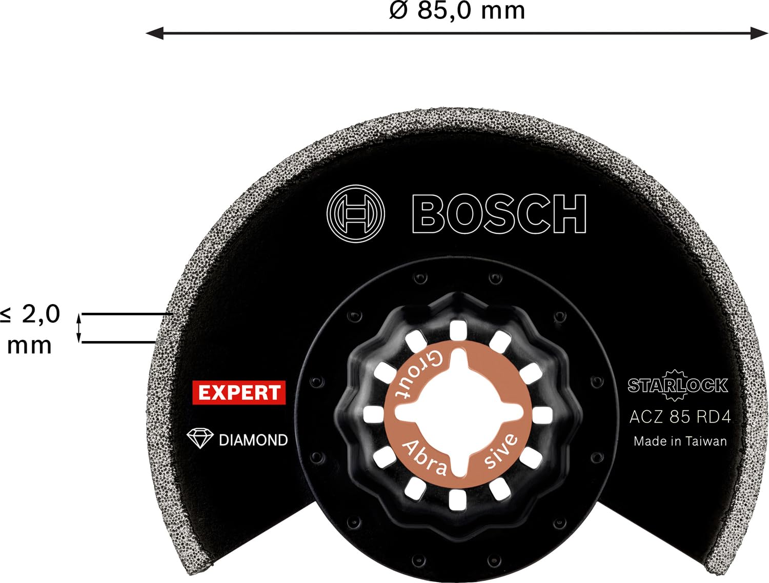 bosch-accessories-expert-acz-85-rd4-segments-geblatt-10er-set-diamant-segments-g image 3