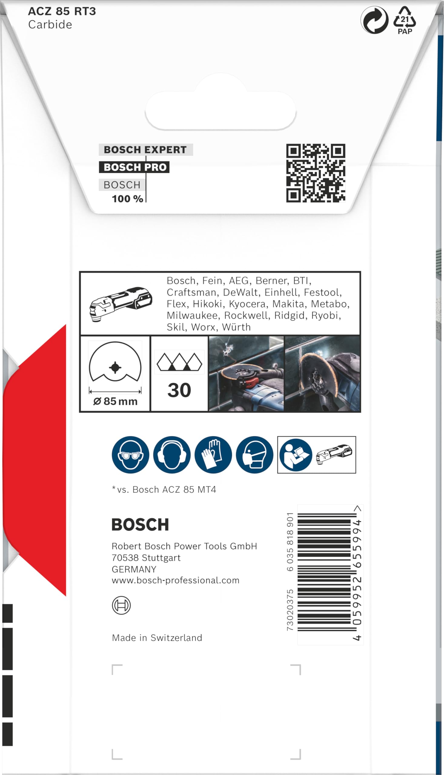 bosch-pro-multi-material-acz-85-rt3-multifunktionswerkzeug-blatt-85-mm-segmentbl image 4