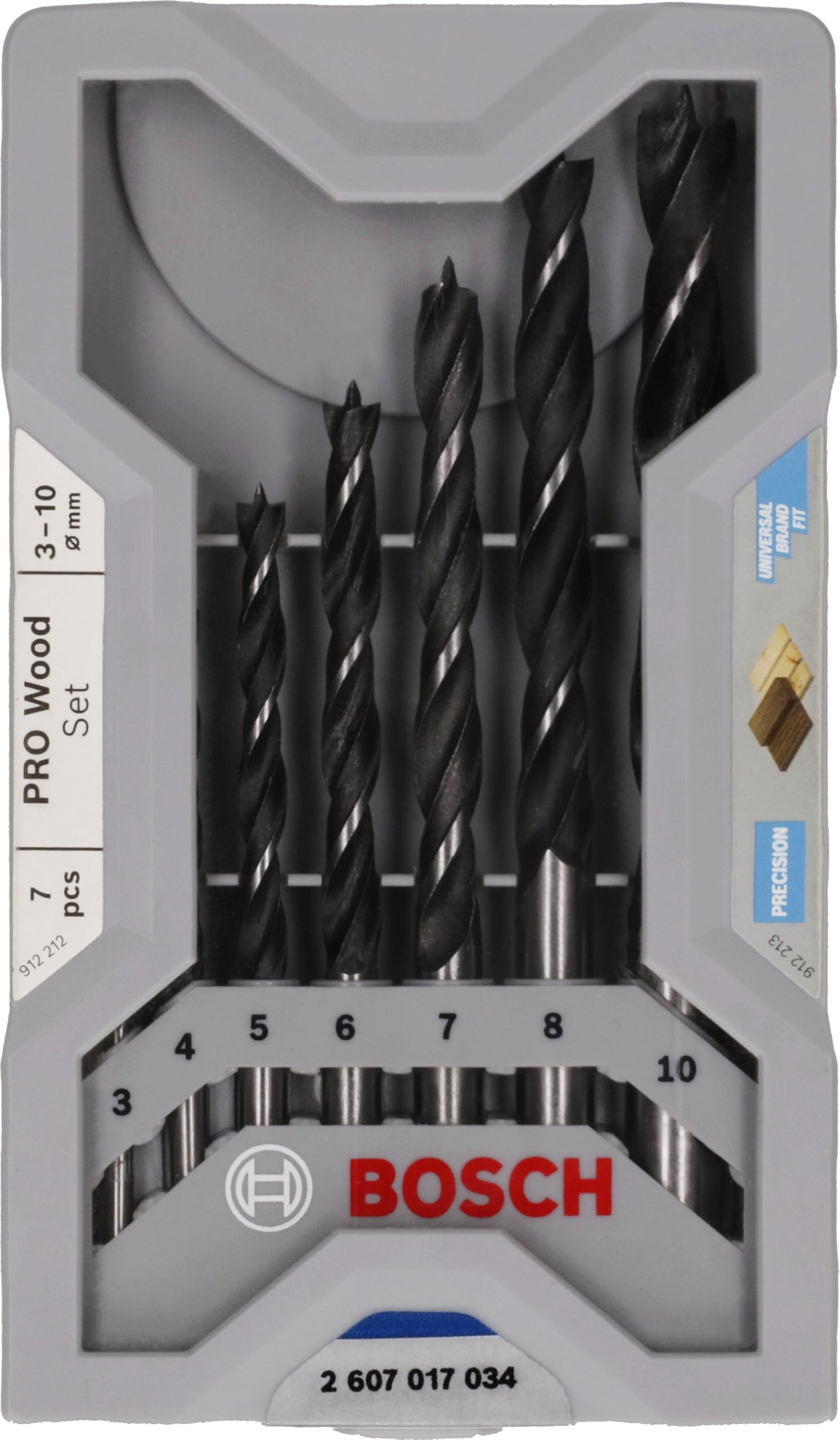 bosch-7x-pro-wood-holzspiralbohrer-set-3-4-5-6-7-8-10-mm-zentrierspitze-f-r-ausr image 1