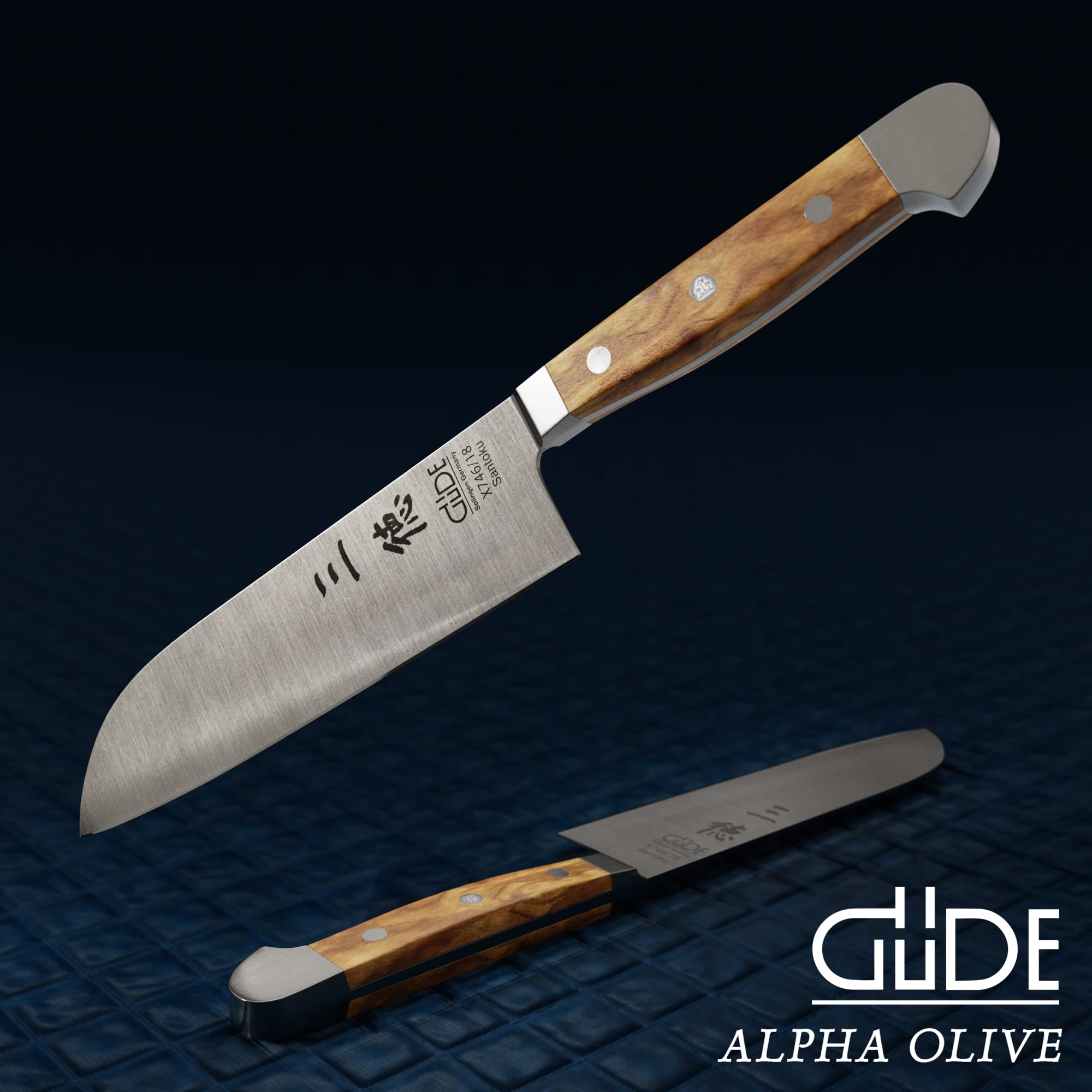 g-de-alpha-olive-santoku-messer-18-cm-klinge-geschmiedet-aus-einem-st-ck-x50crmo image 6