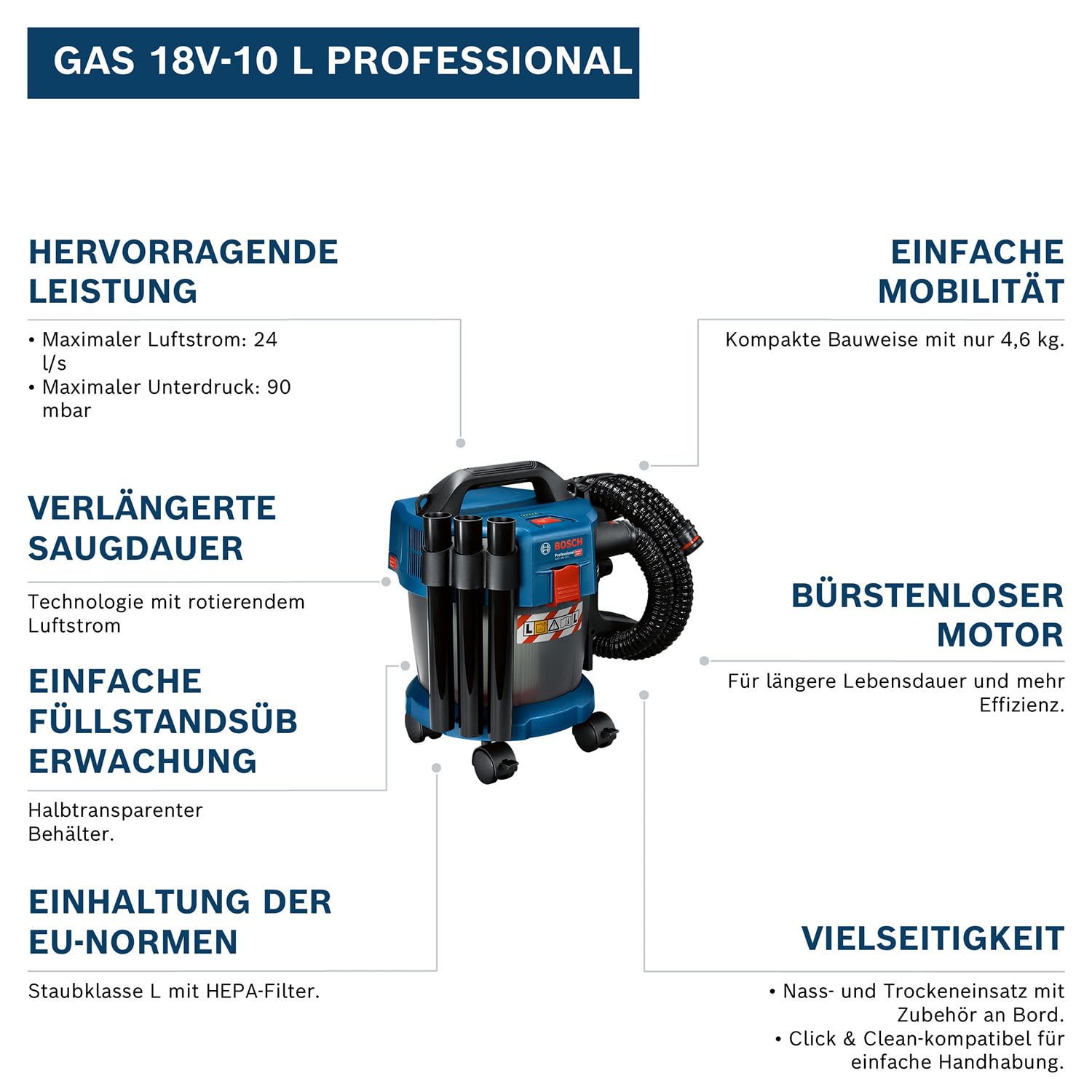 bosch-professional-gas-18v-10-l-akku-nass-trockensauger-18v-system-10-l-inkl-sch image 2