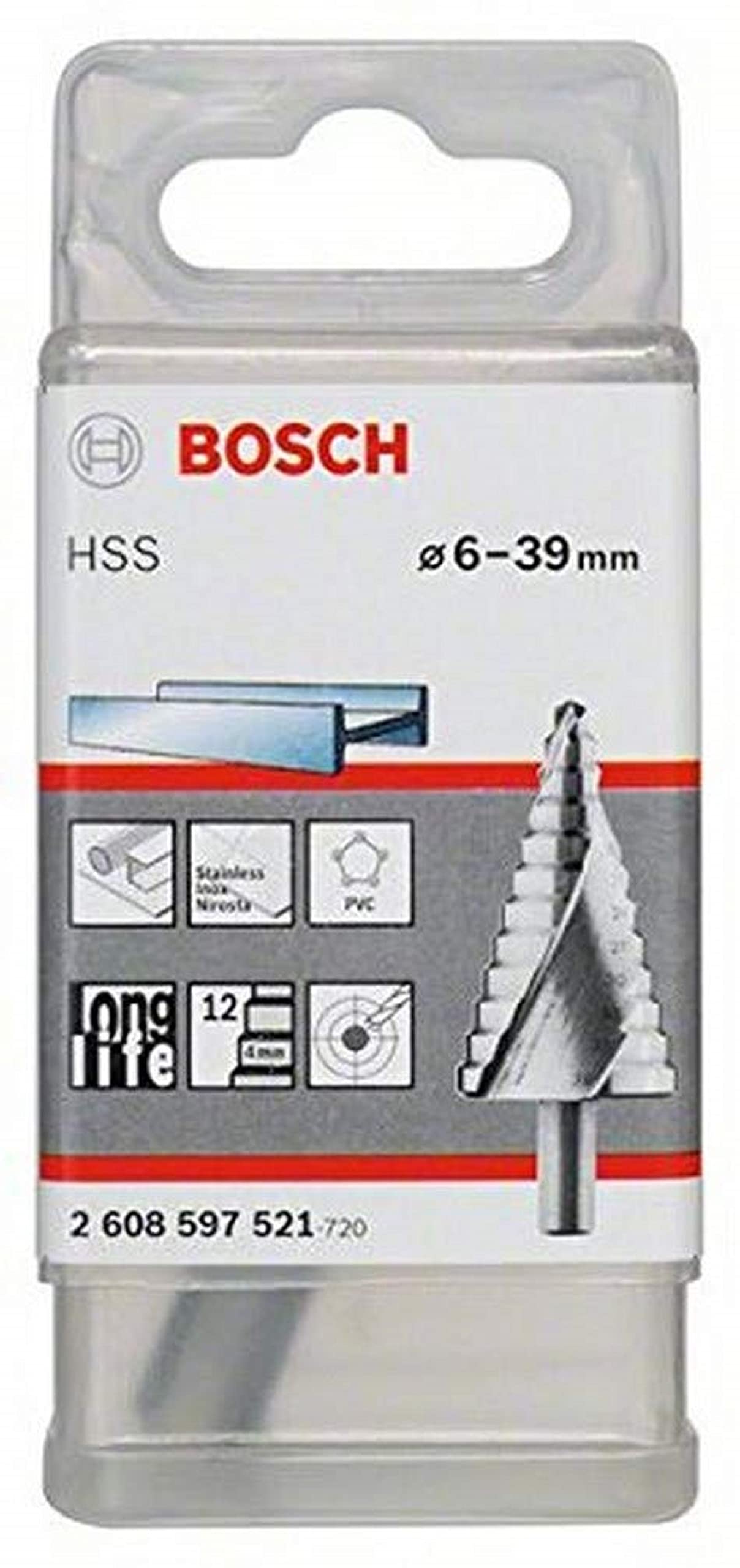 bosch-professional-stufenbohrer-hss-6-39-mm-12-stufen-hss-stufenbohrer-mit-3-fl- image 2