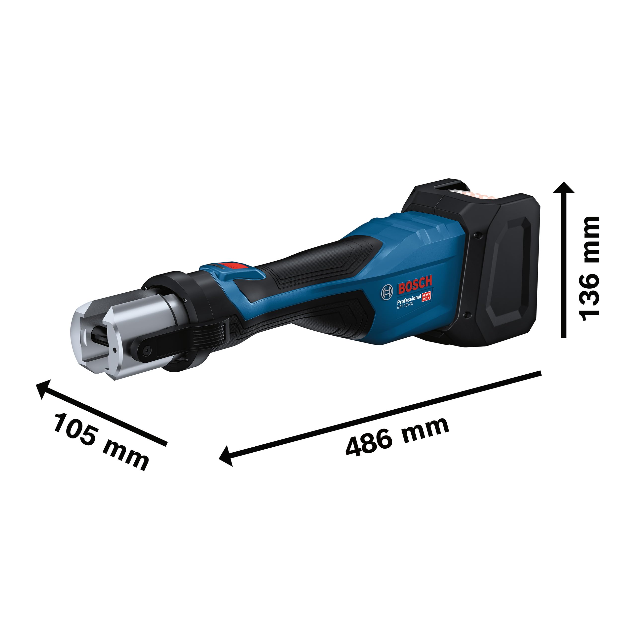 bosch-professional-18v-system-gpt-18v-32-akku-presswerkzeug-32-kn-kunststoff-fit-2 image 2