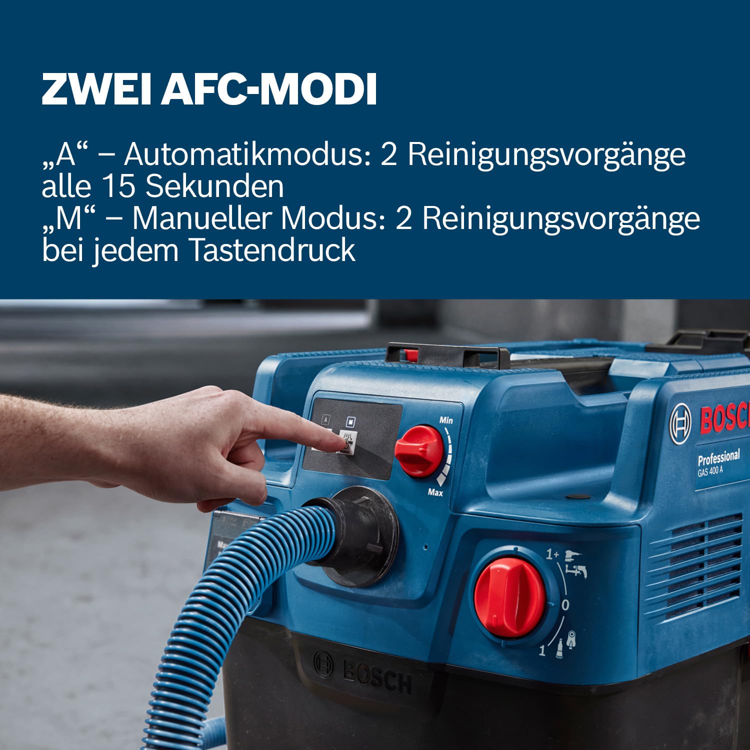 bosch-professional-allessauger-gas-400-a-1200-w-automatische-filterreinigung-afc image 2