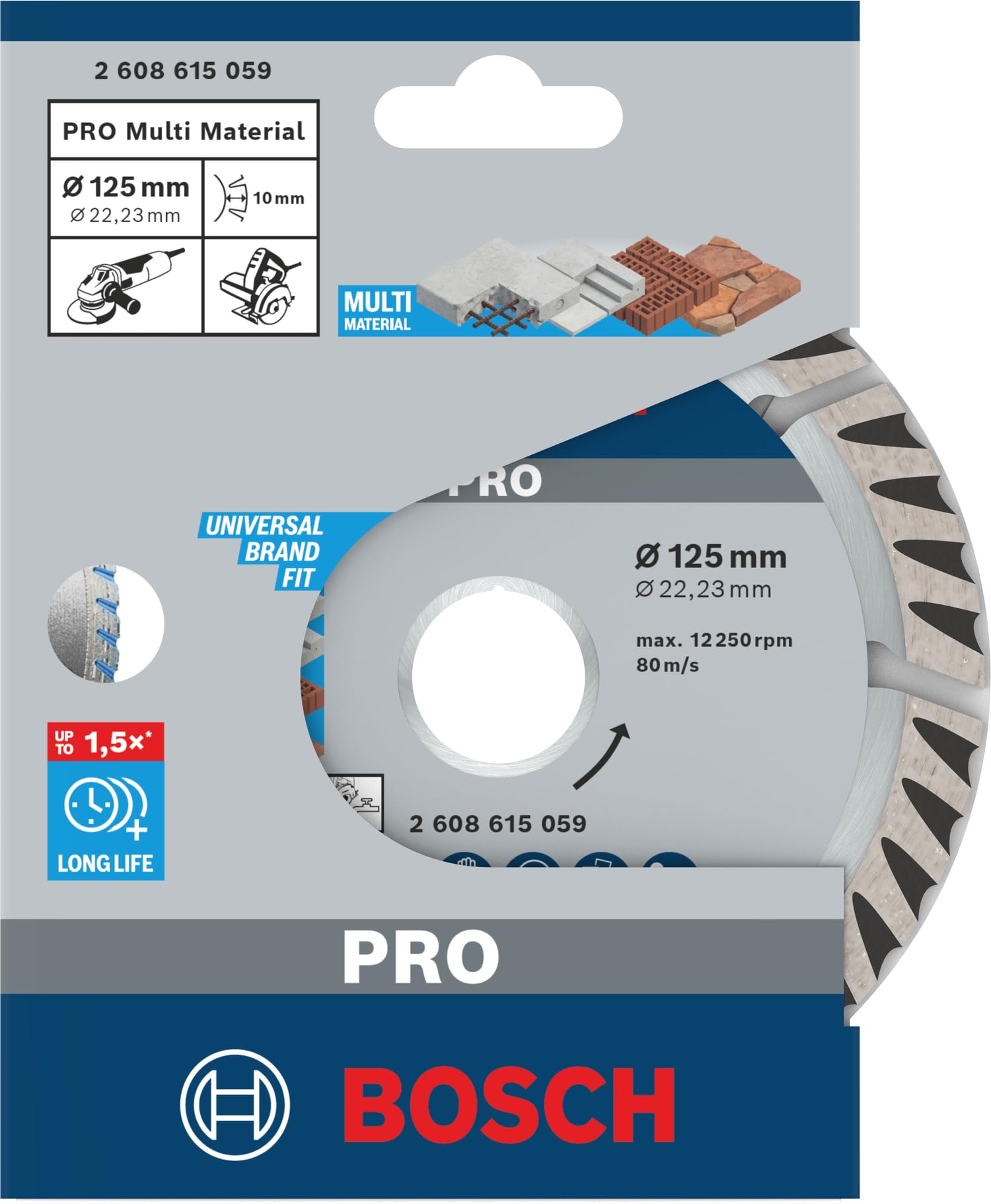 bosch-pro-multi-material-diamanttrennscheibe-125-mm-f-r-beton-und-stahlbeton-125 image 2