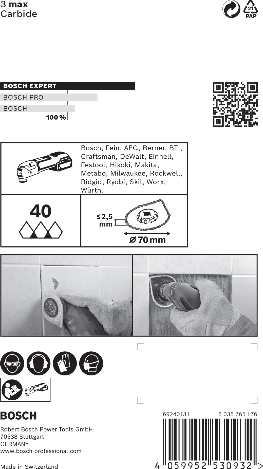 bosch-professional-expert-3-max-avz-70-rt4-schleifplatte-70-mm-starlock-multifun image 4