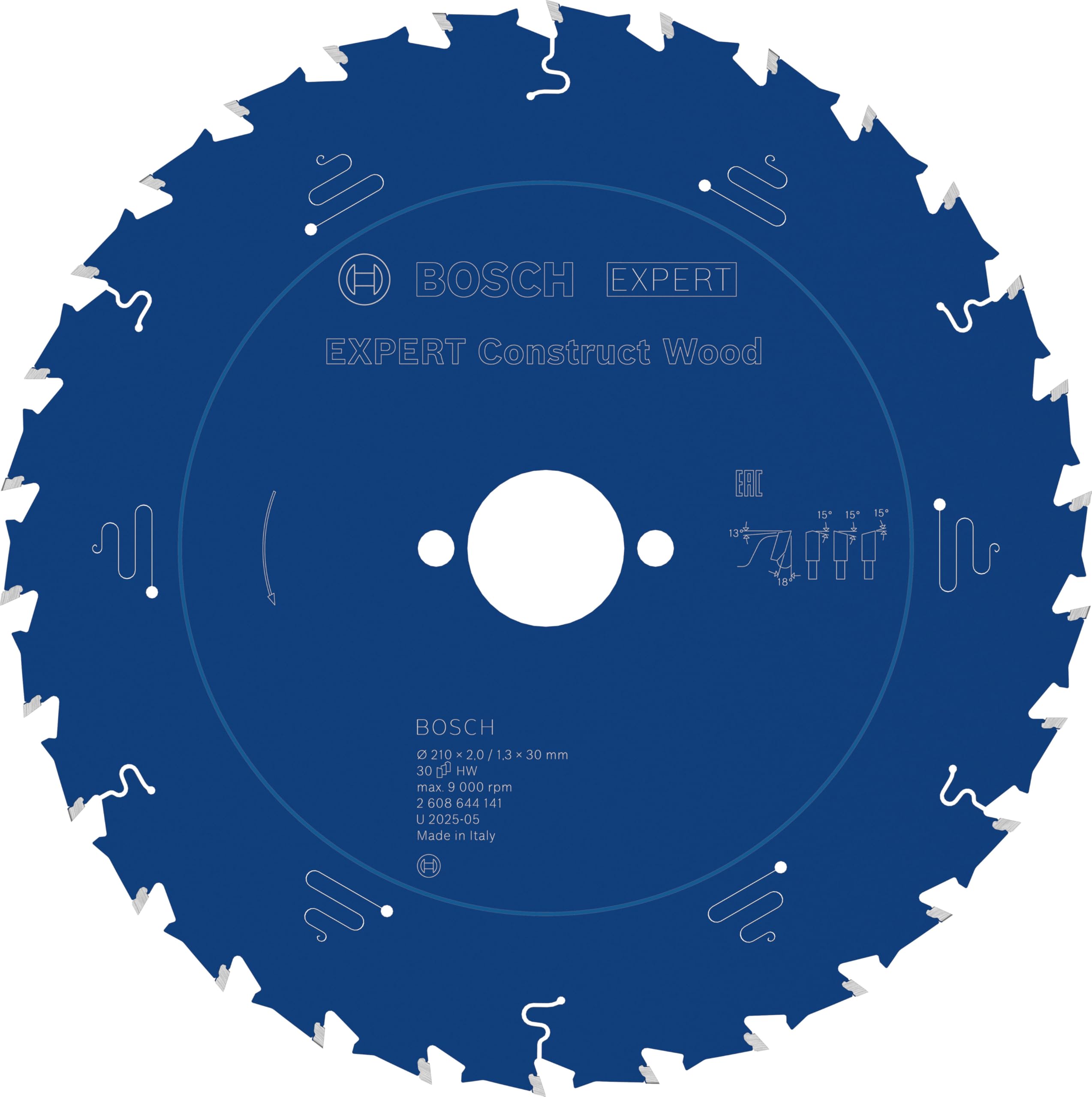 bosch-expert-for-construct-wood-kreiss-geblatt-165-x-20-mm-24-z-hne-f-r-handkrei image 8