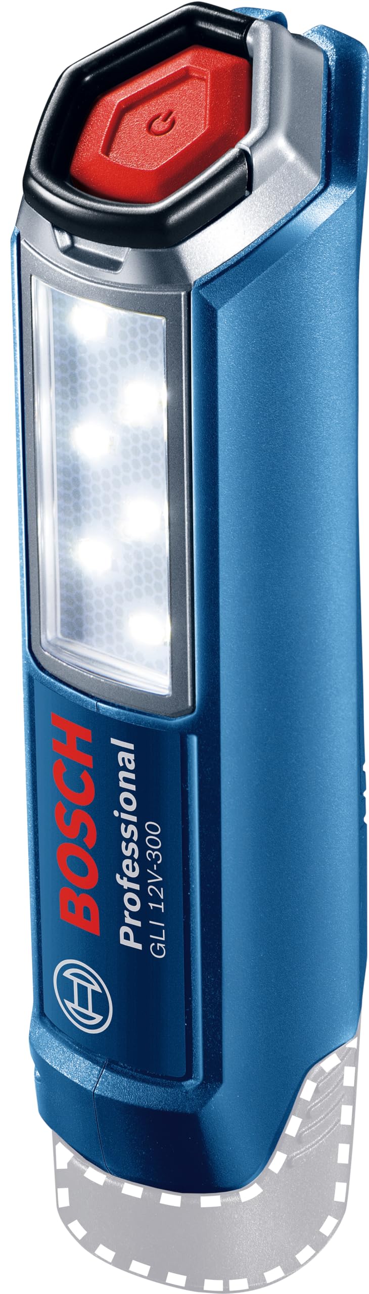 bosch-professional-gli-12v-300-akku-led-lampe-12v-system-300-lumen-ohne-akku-lad image 1