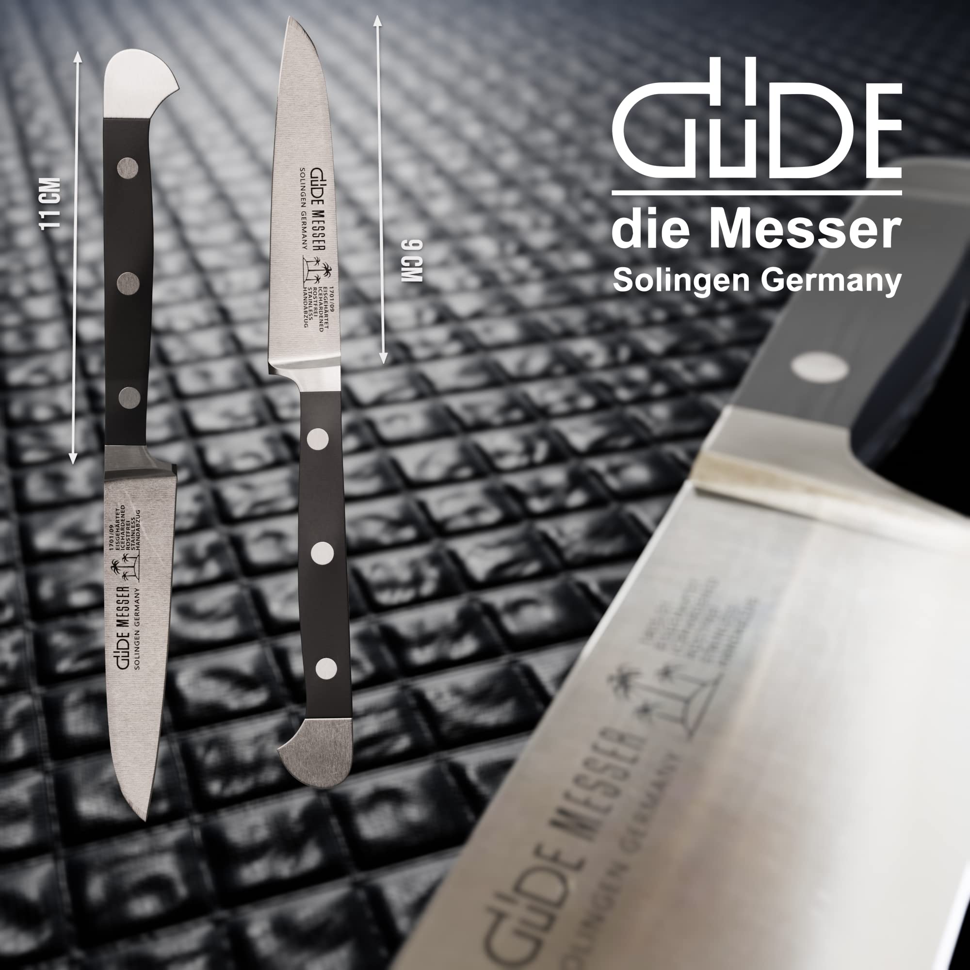 g-de-solingen-alpha-gem-semesser-geschmiedet-9-cm-klinge-doppelkropf-pom-griff-s image 2