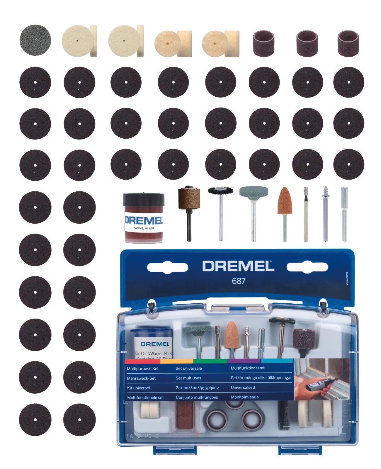 dremel-sc724-ez-speedclic-mehrzweck-zubeh-rset-150-zubeh-rteile-zum-schleifen-sc image 7