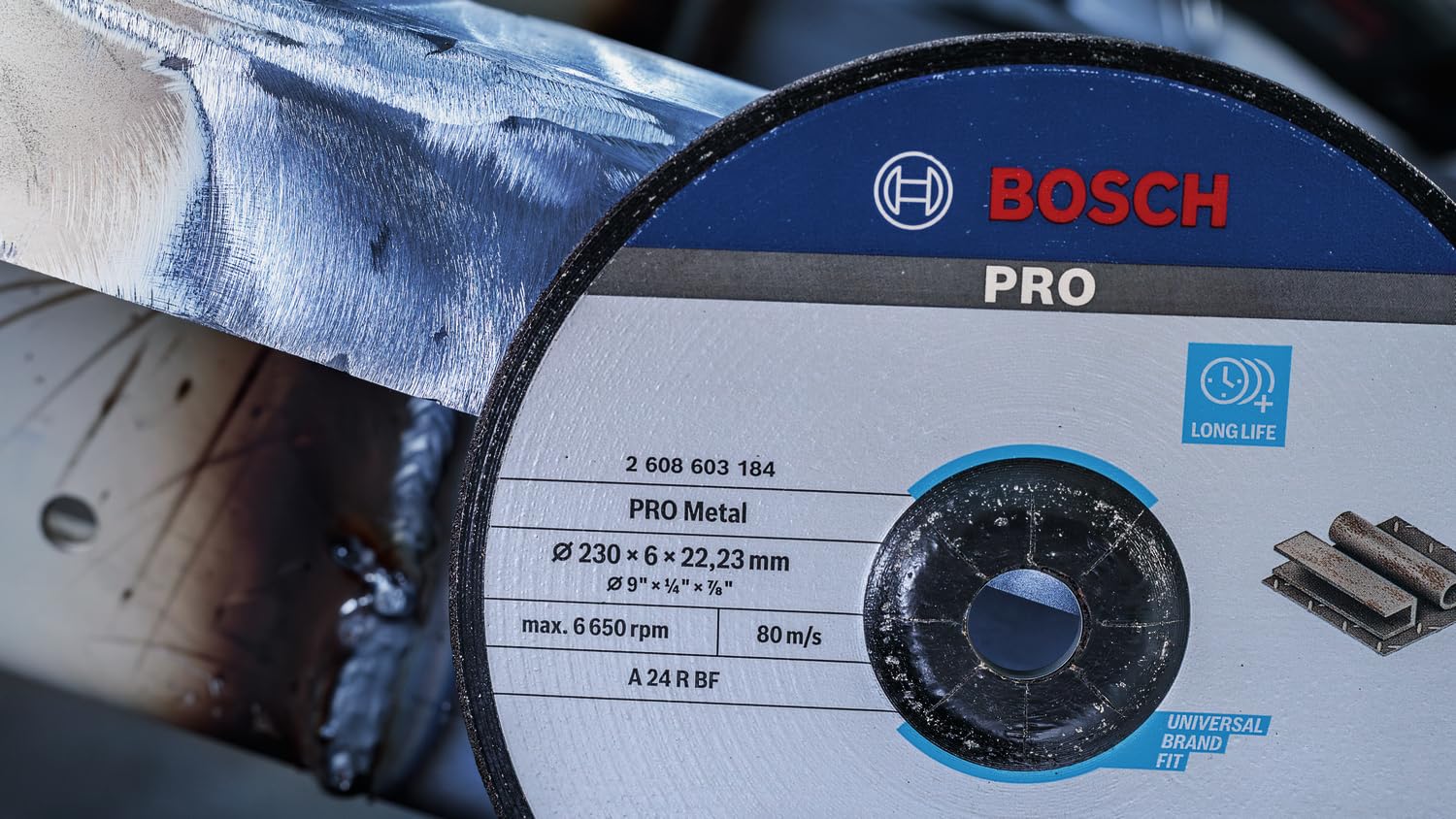 bosch-professional-standard-for-metal-schleifscheibe-gekr-pft-180-x-8-x-22-23-mm image 7