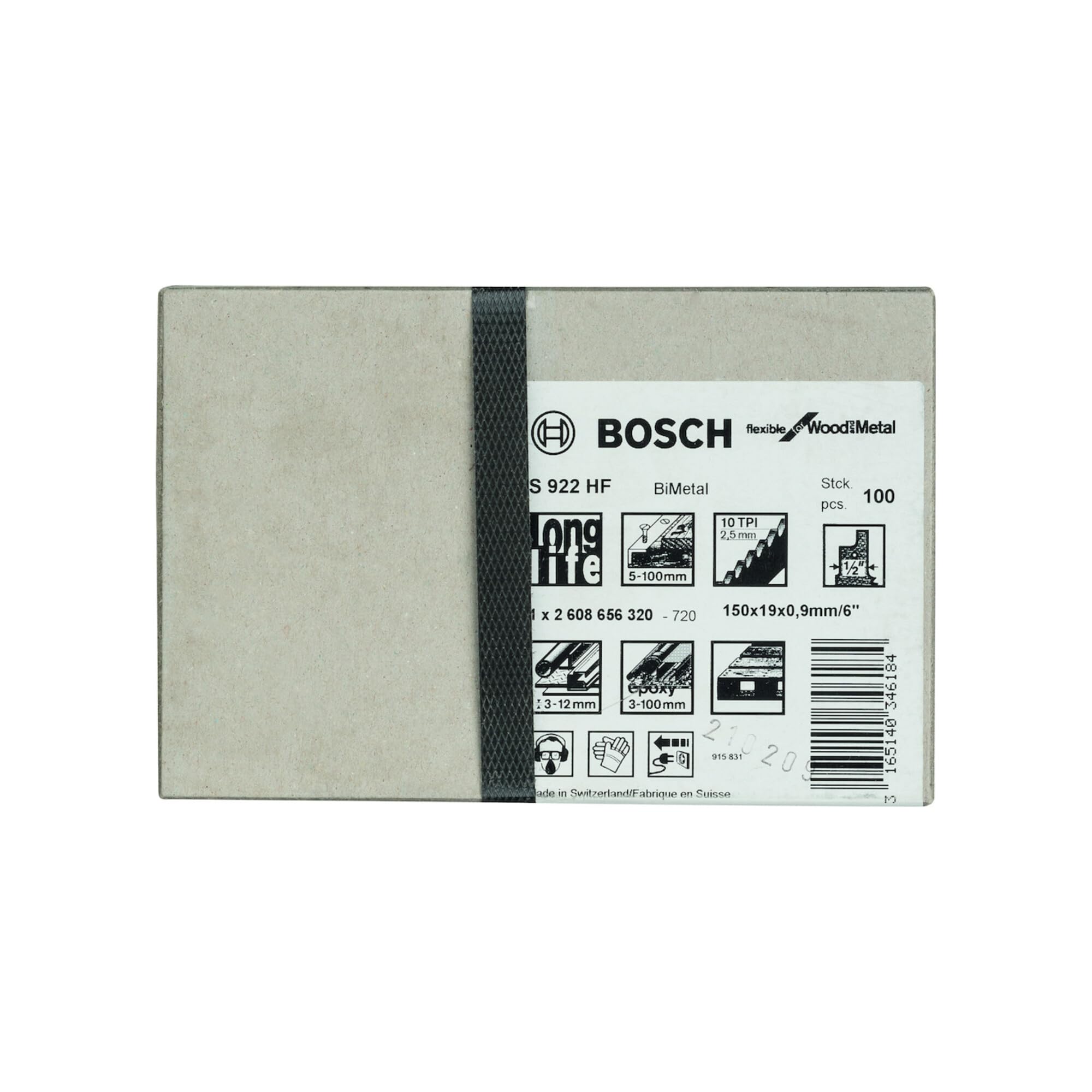 bosch-accessories-professional-100x-s-bels-geblatt-s-922-hf-flexible-for-wood-an image 1