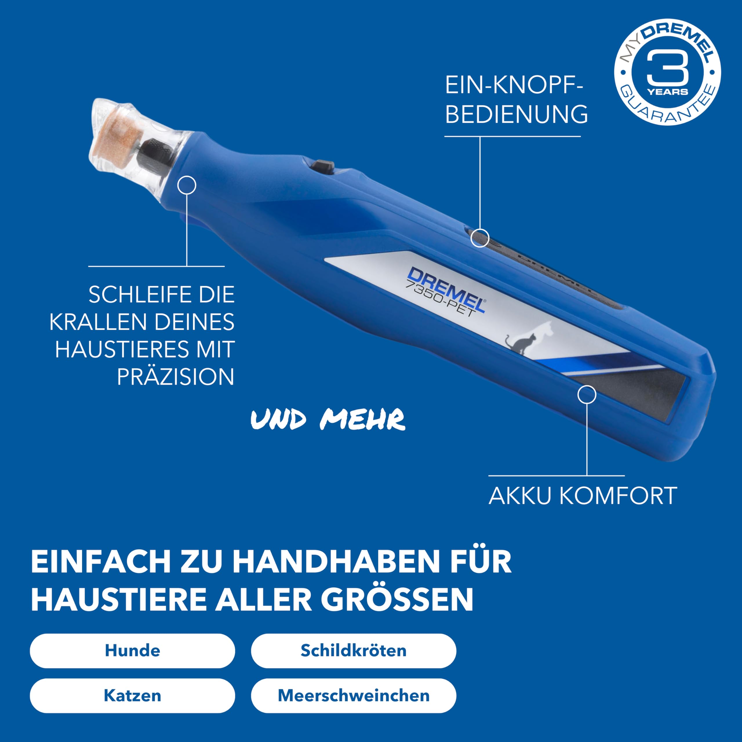dremel-7350-pet-krallenpflege-set-3-6-v-akku-rotationswerkzeug-mit-12-000-u-min- image 2