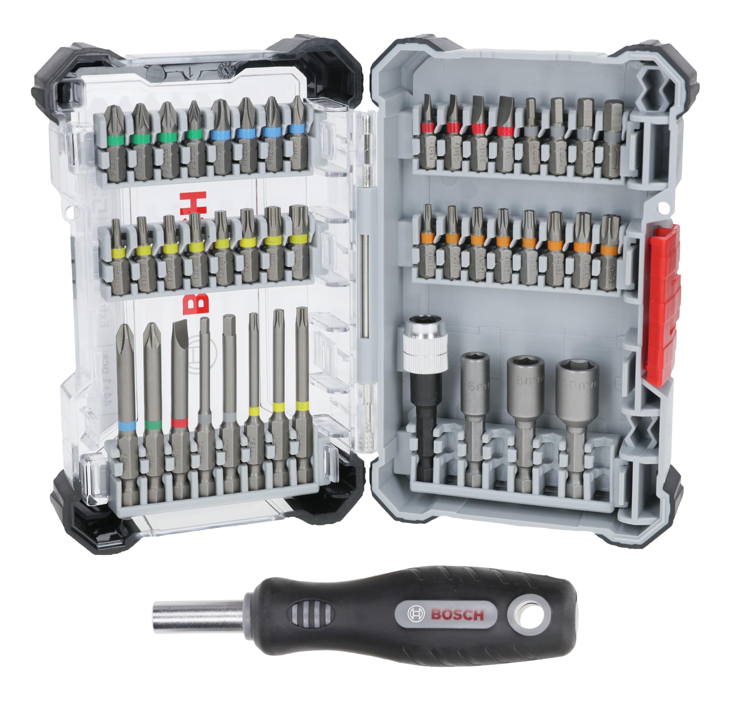 bosch-extra-hard-schrauberbit-set-43-teilig-1-4-sechskant-s2-stahl-farbcodiert-i image 6