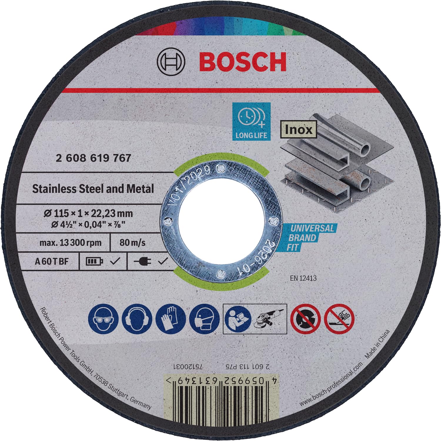 bosch-professional-stainless-steel-and-metal-trennscheibe-long-life-115-mm-bohru image 1