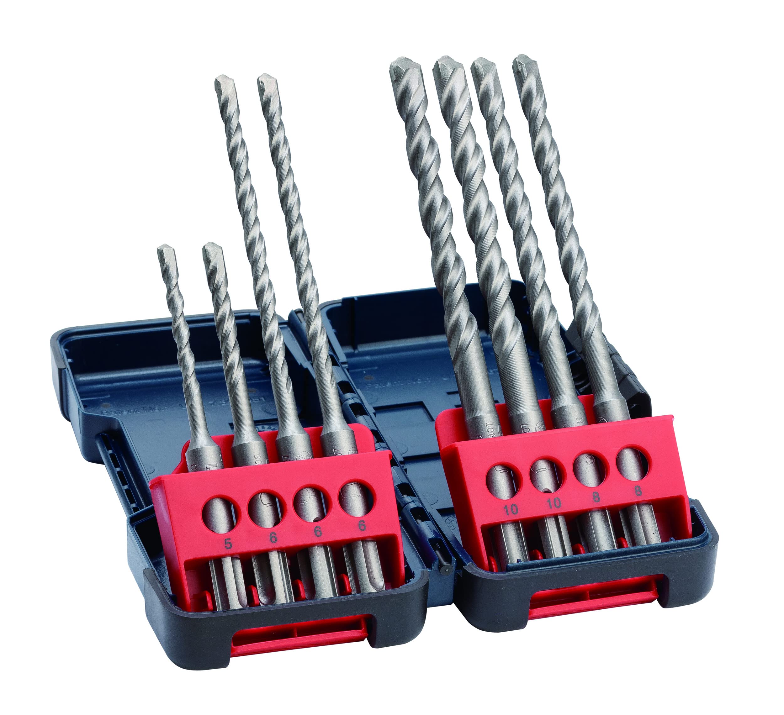 bosch-hammerbohrerset-sds-plus-3-8-teilig-5-10-mm-f-r-beton-in-tough-box-bohrers image 1