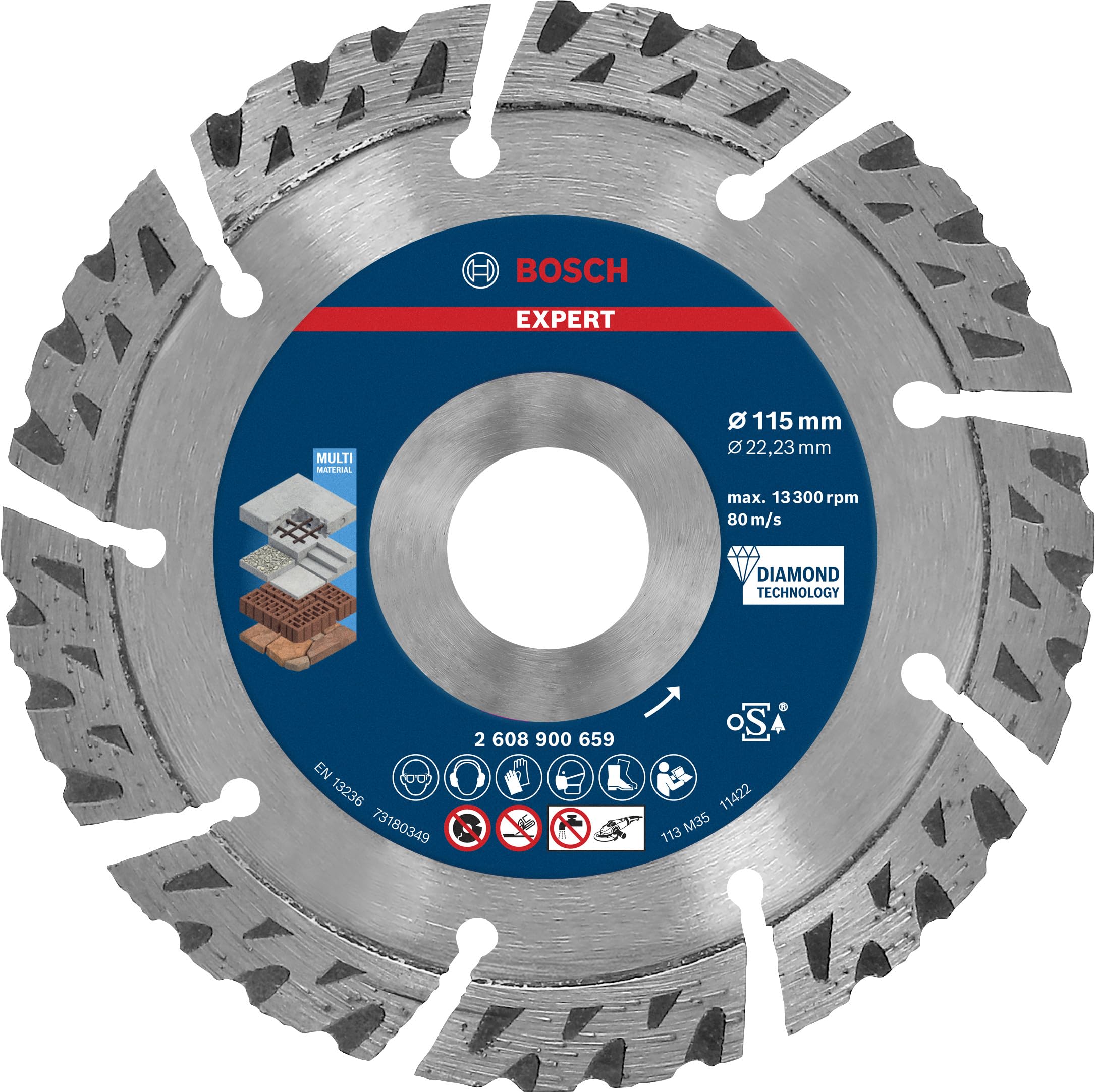 bosch-expert-multimaterial-x-lock-diamanttrennscheibe-125-mm-f-r-beton-stahlbeto image 7