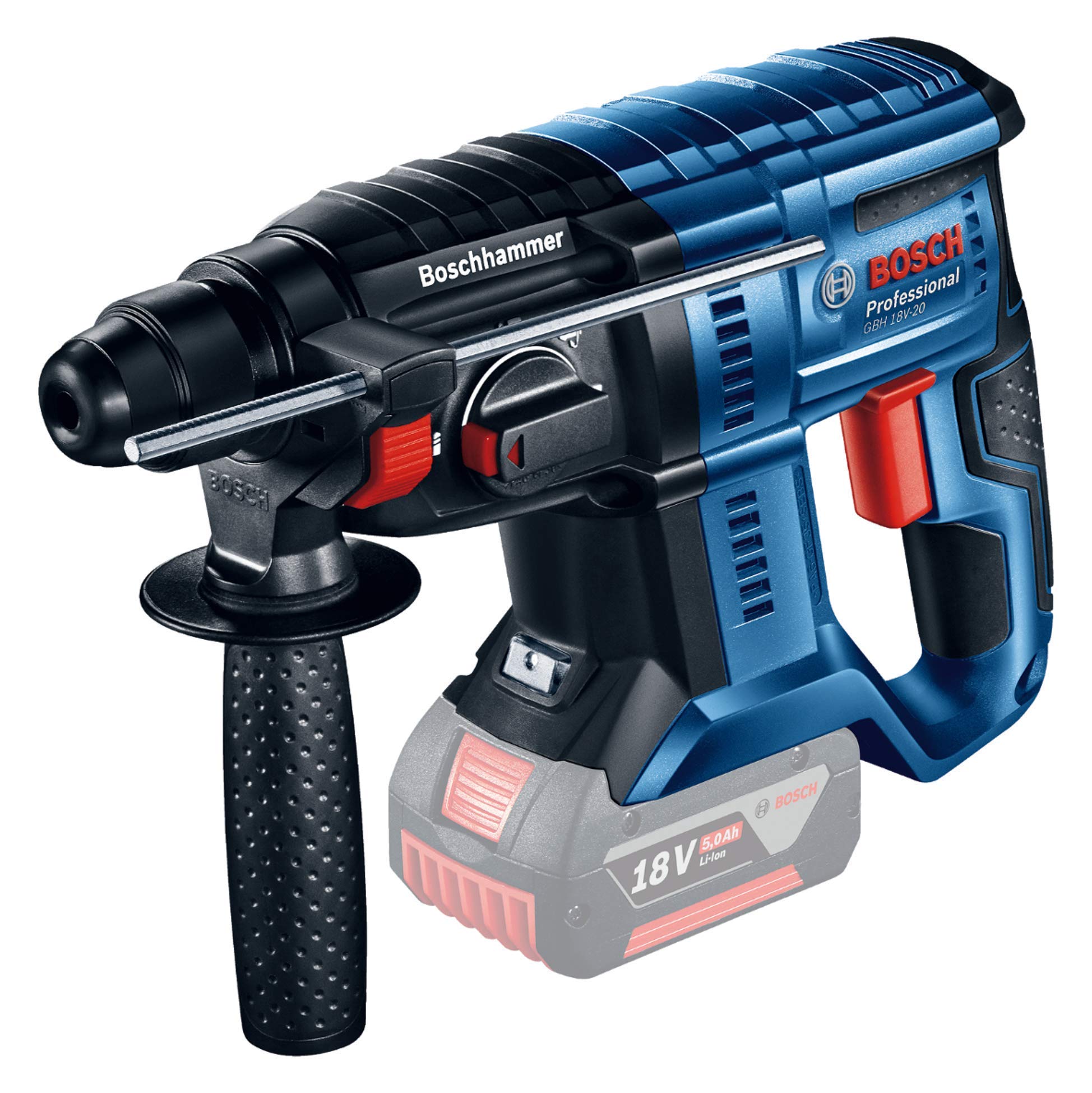 bosch-professional-akku-bohrhammer-gbh-18v-20-sds-plus-18-volt-1-7-joule-schlage image 1