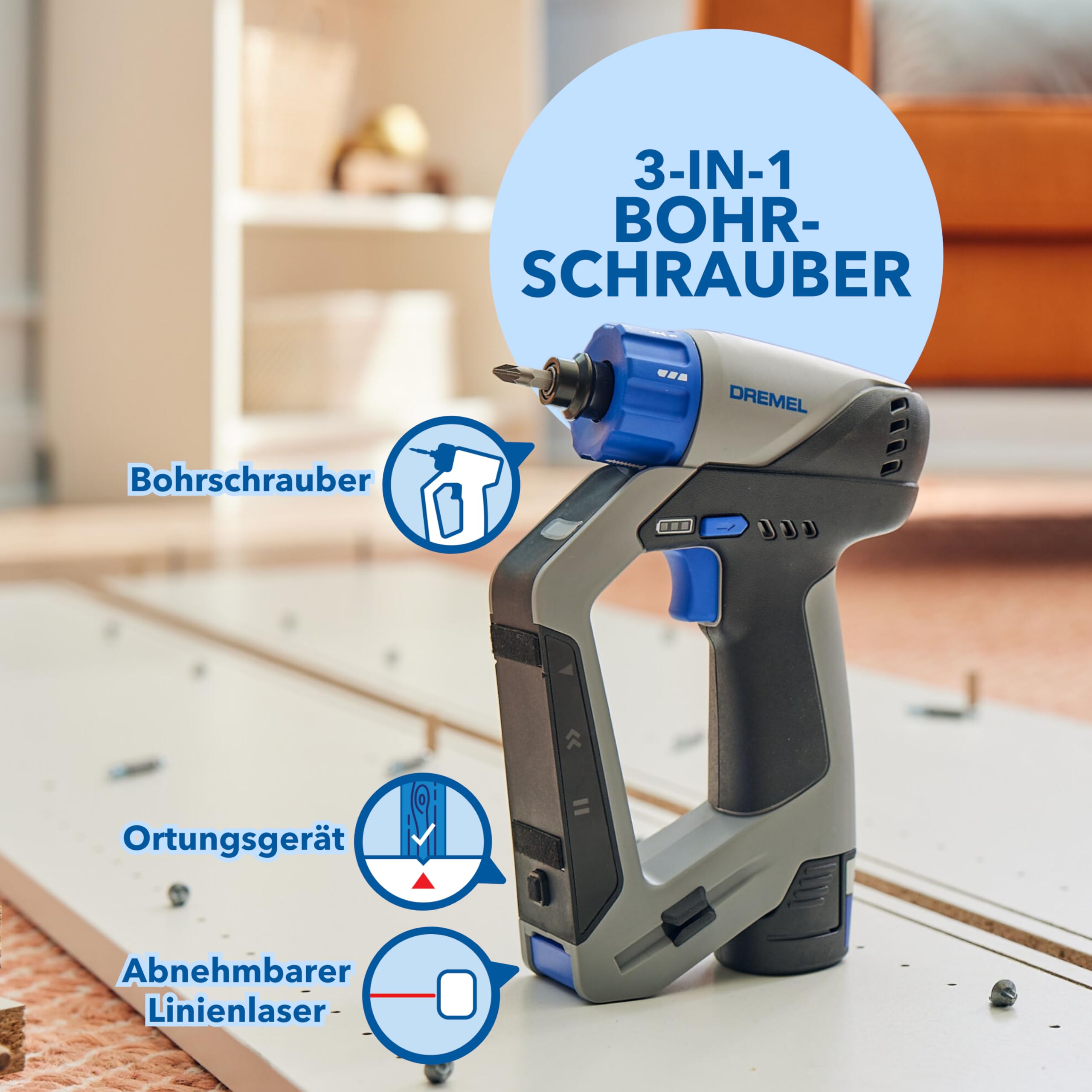 dremel-blueprint-12v-3-in-1-akku-bohrschrauber-set-mit-ortungsger-t-abnehmbarem- image 2