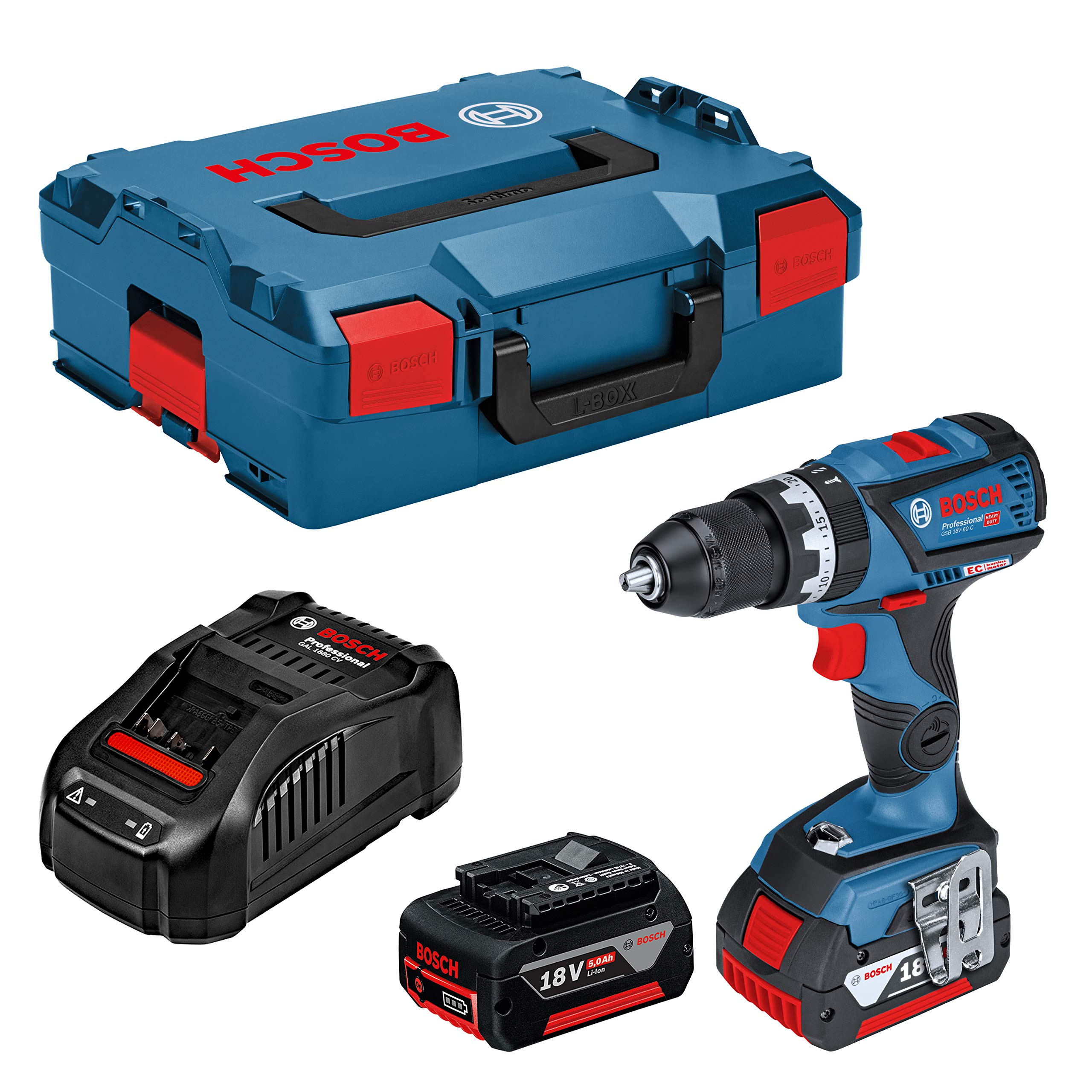 bosch-professional-18v-system-akku-schlagbohrschrauber-gsb-18v-60-c-set-60-nm-ki image 2