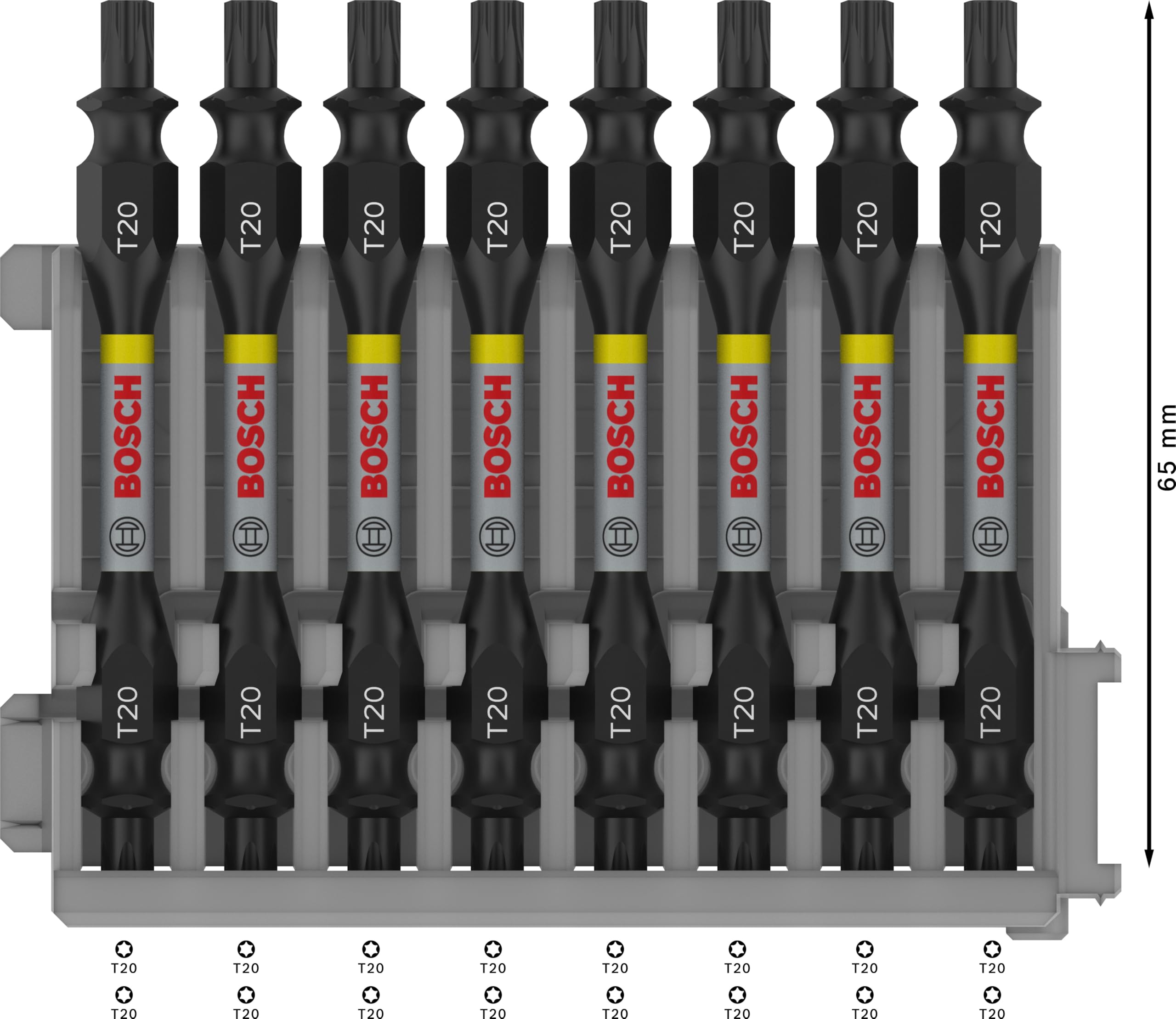 bosch-pro-impact-schrauberbits-t20-8er-set-mit-doppelklingen-und-pick-and-click- image 3