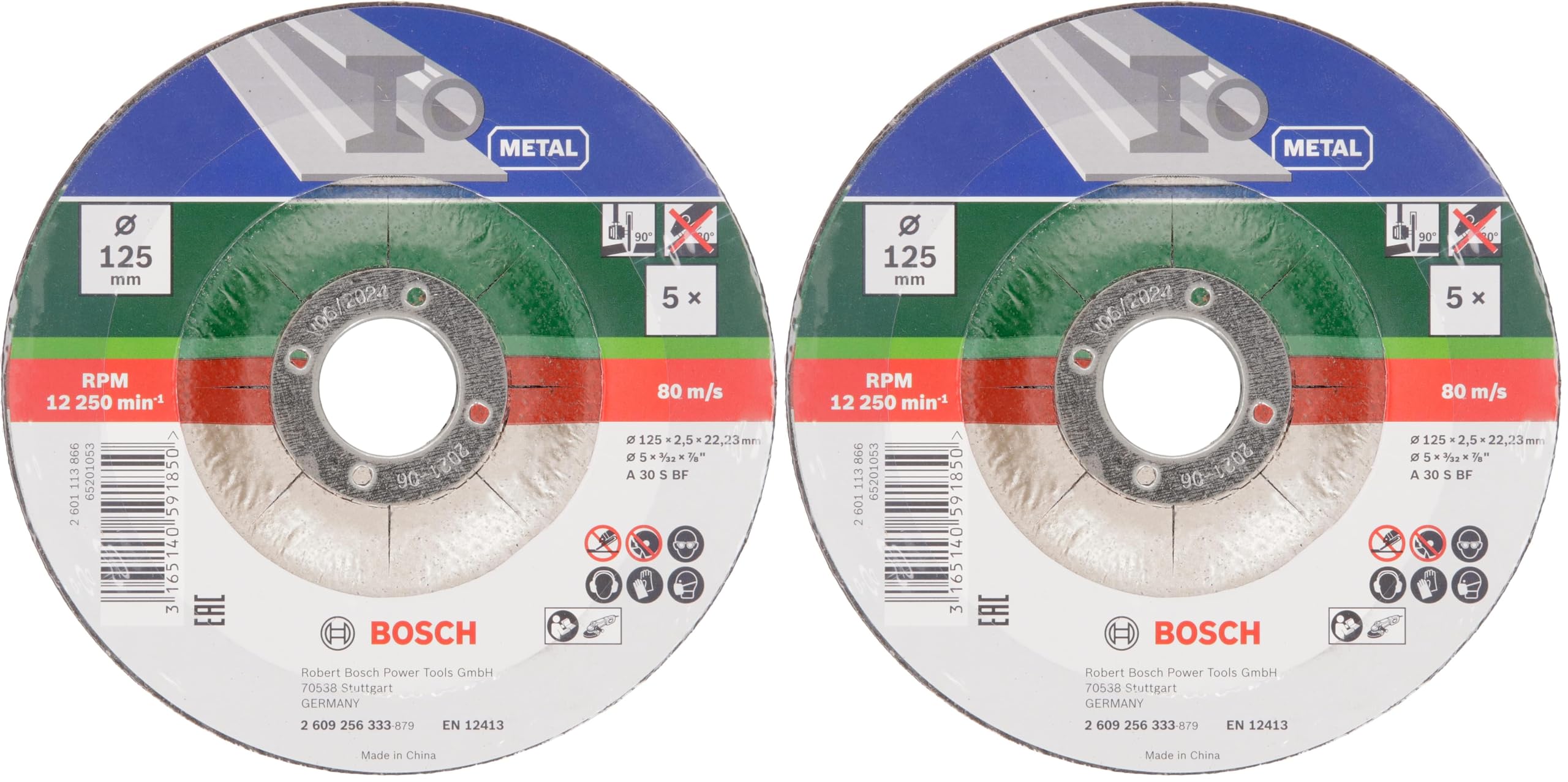 bosch-trennscheibe-a-30-s-bf-f-r-metall-125-mm-5-st-ck-trennscheiben-set-f-r-han image 8
