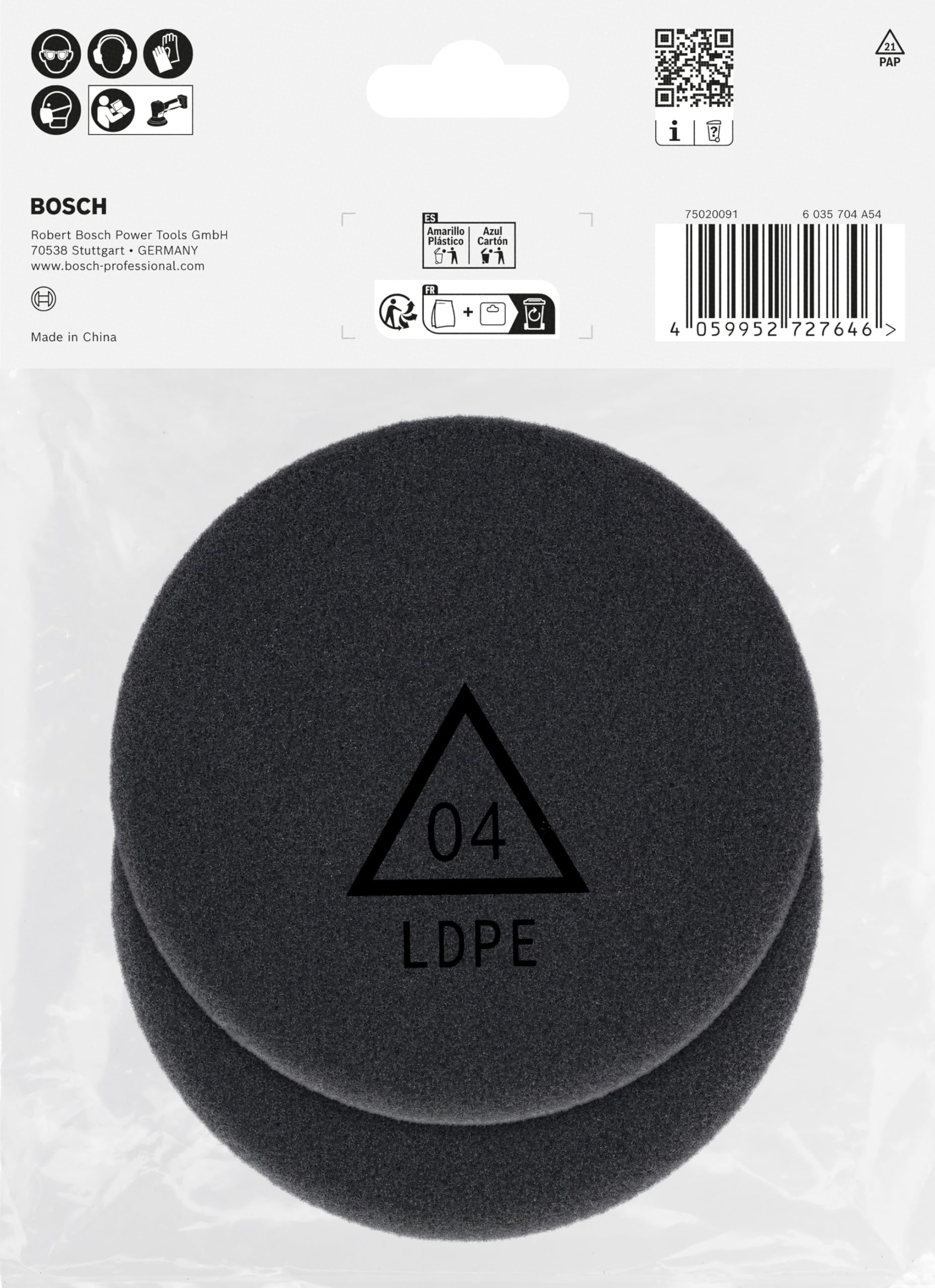 bosch-2x-polierschwamm-77-mm-finish-klettverschluss-f-r-lack-und-metall-professi image 4