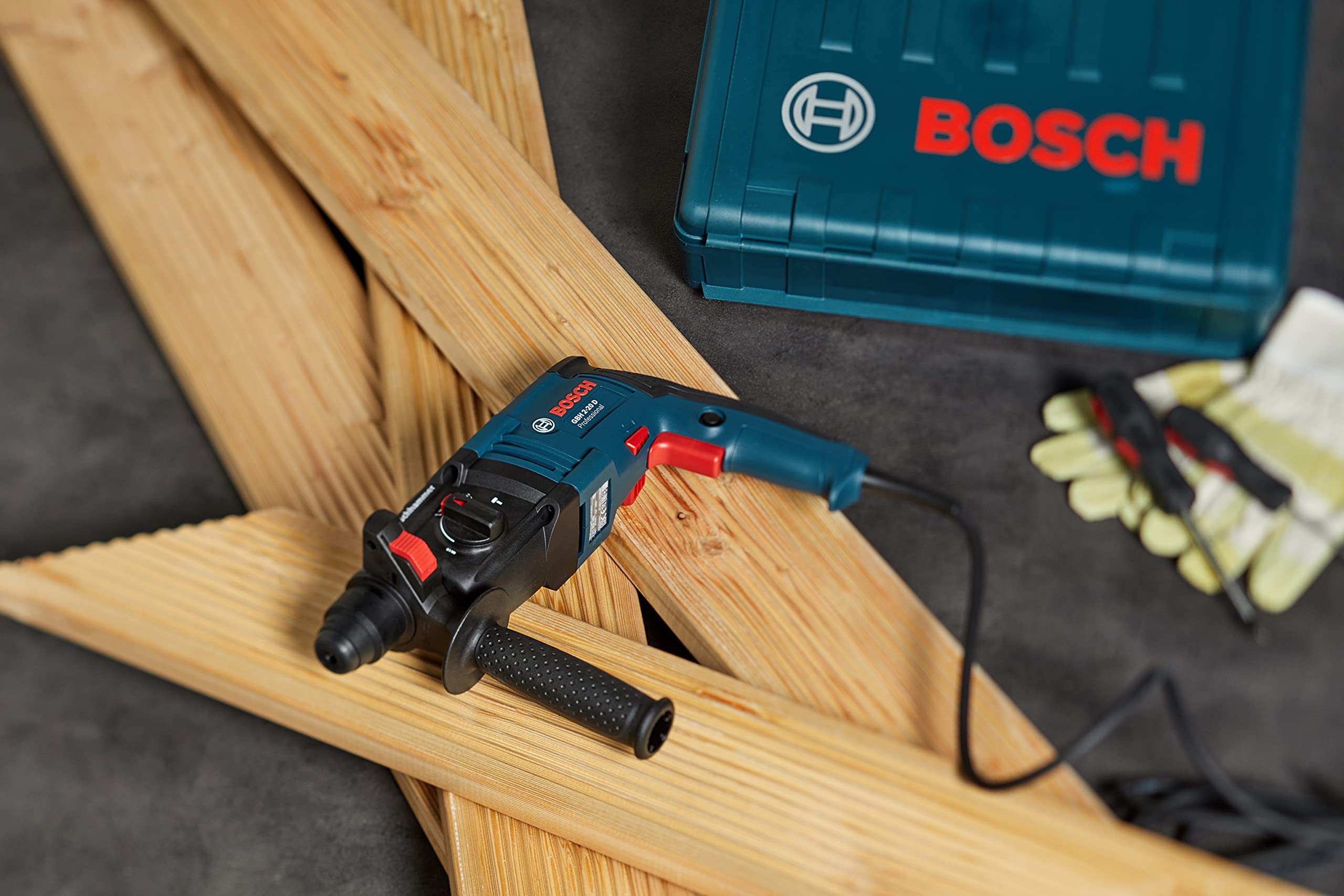 bosch-professional-gbh-2-20-d-bohrhammer-650-w-1-7-j-sds-plus-mit-bohr-und-mei-e image 4
