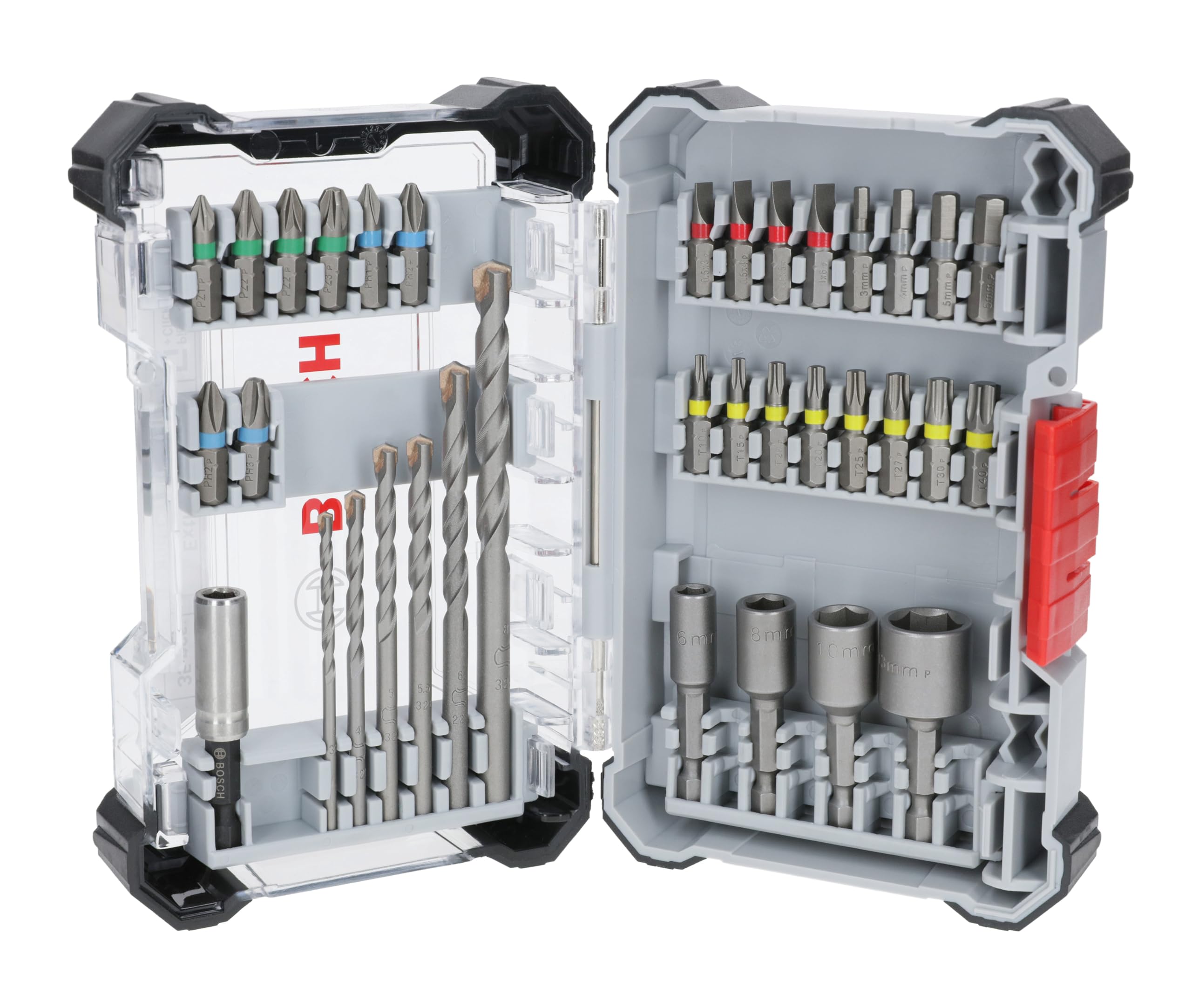 bosch-extra-hard-schrauberbit-set-43-teilig-1-4-sechskant-s2-stahl-farbcodiert-i image 4