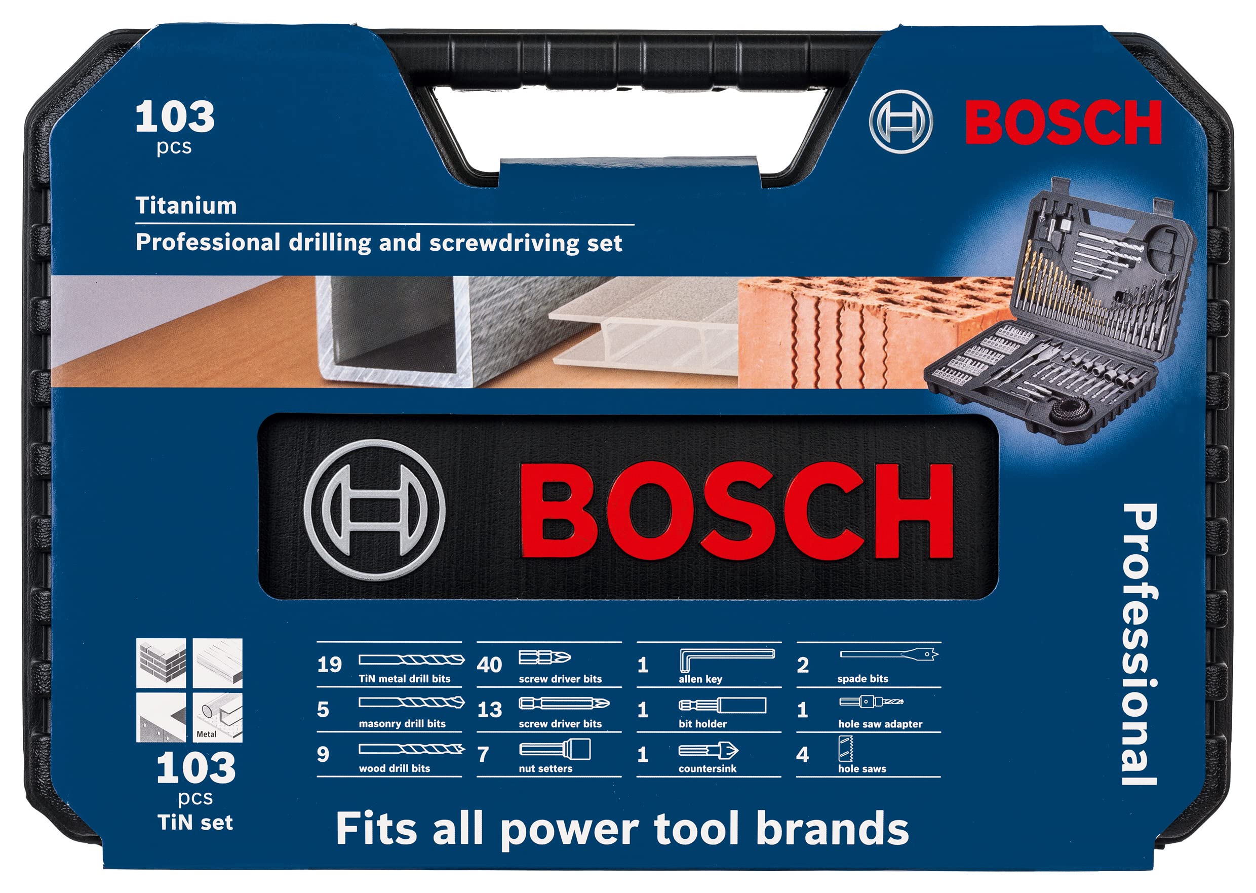 bosch-professional-103tlg-bohrer-und-bit-set-titanium-box-bohrer-f-r-holz-stein- image 3
